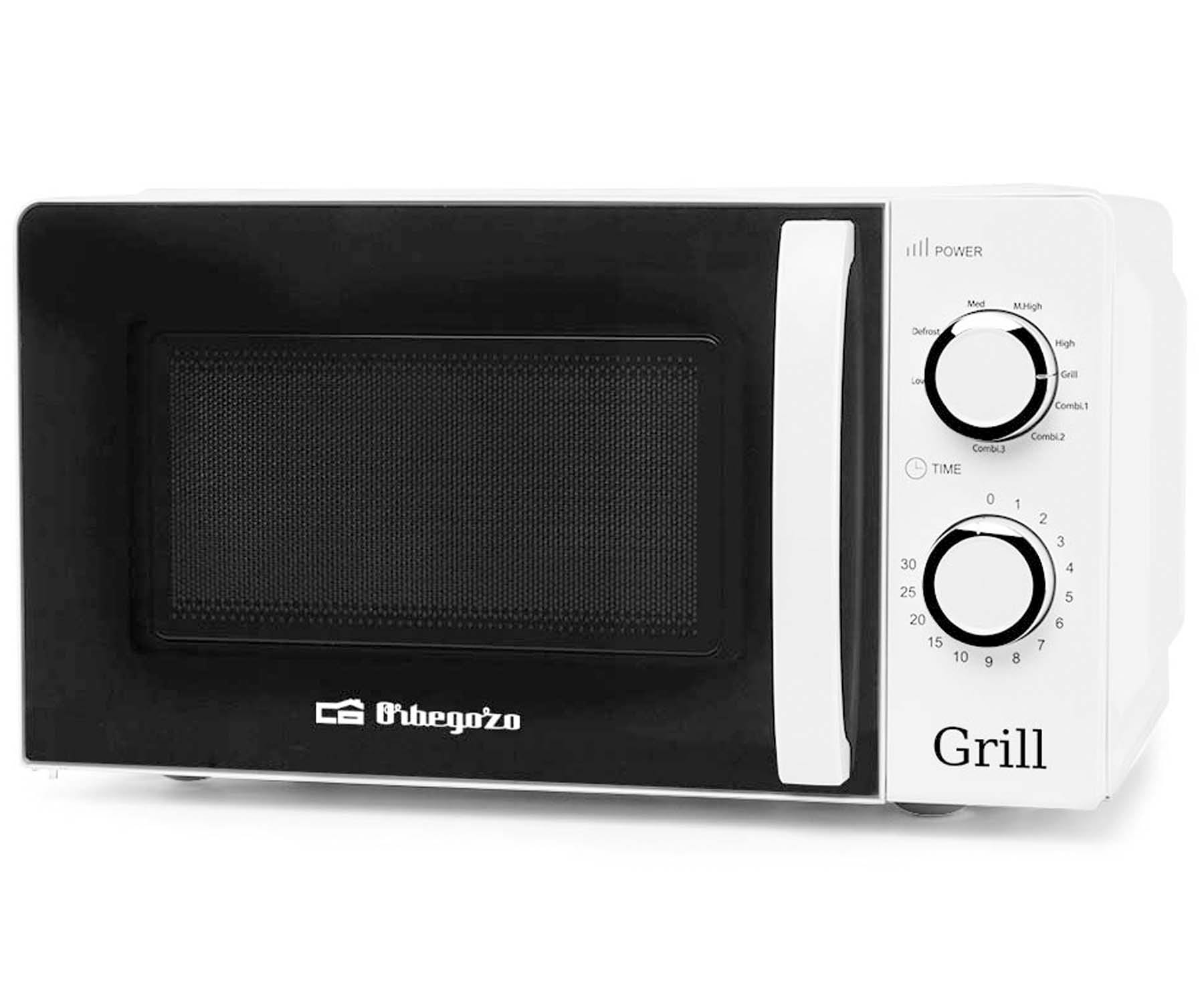 Orbegozo MIG2130 White / Microondas con grill 700W 20L