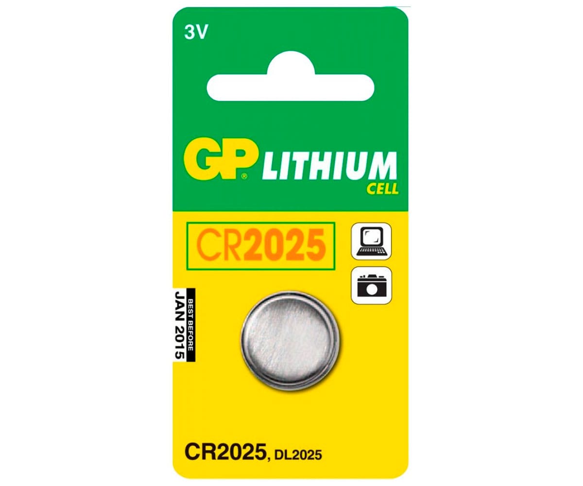 GP CR2025 3V / Pila de litio