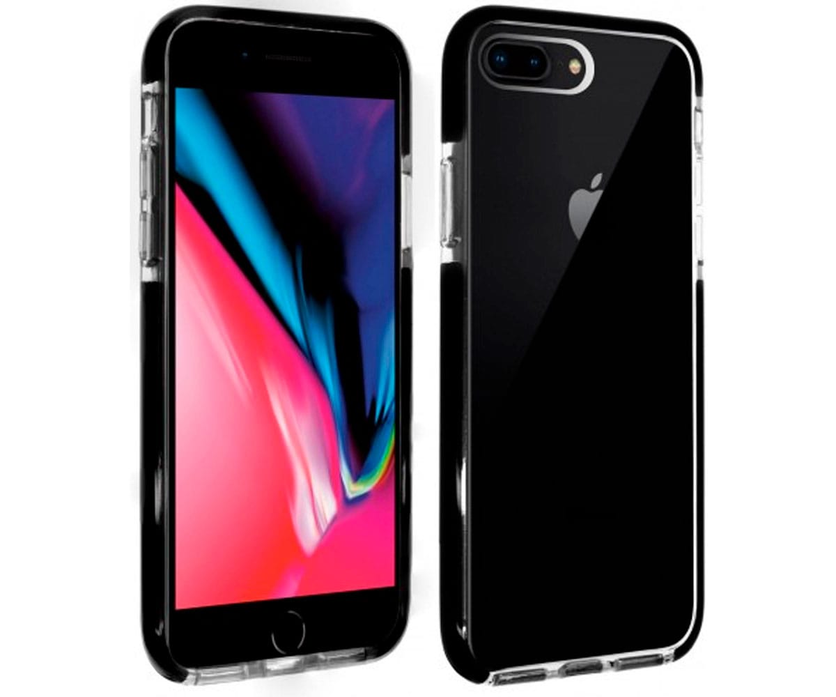 AKASHI Funda trasera silicona Transparente / Apple iPhone 7 Plus - 8 Plus