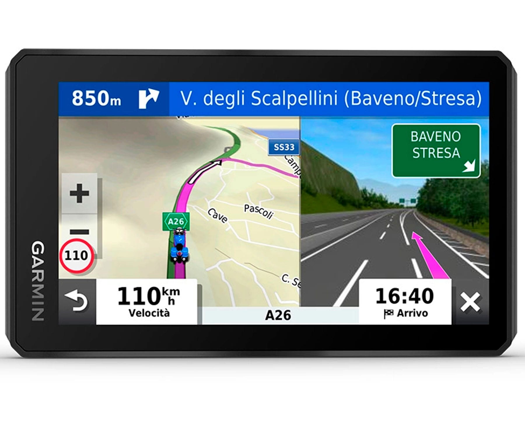 GARMIN Zumo XT MT-S EU / Navegador GPS 5.5'' para motocicletas con mapas de Europa
