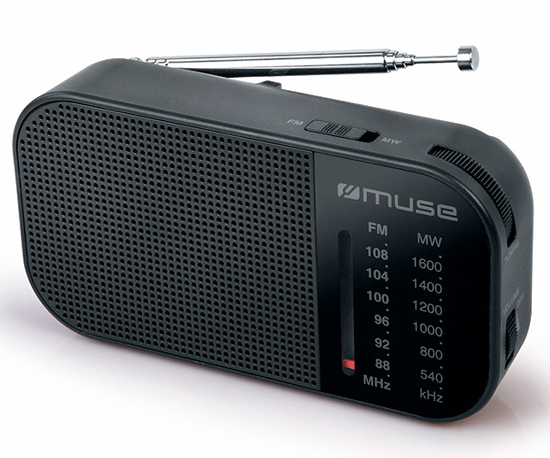 Muse M-025 R Negro / Radio portátil