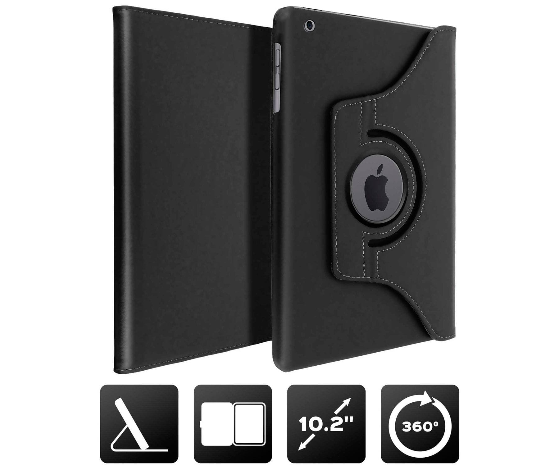 AKASHI Folio Noir / Apple iPad 10.2"