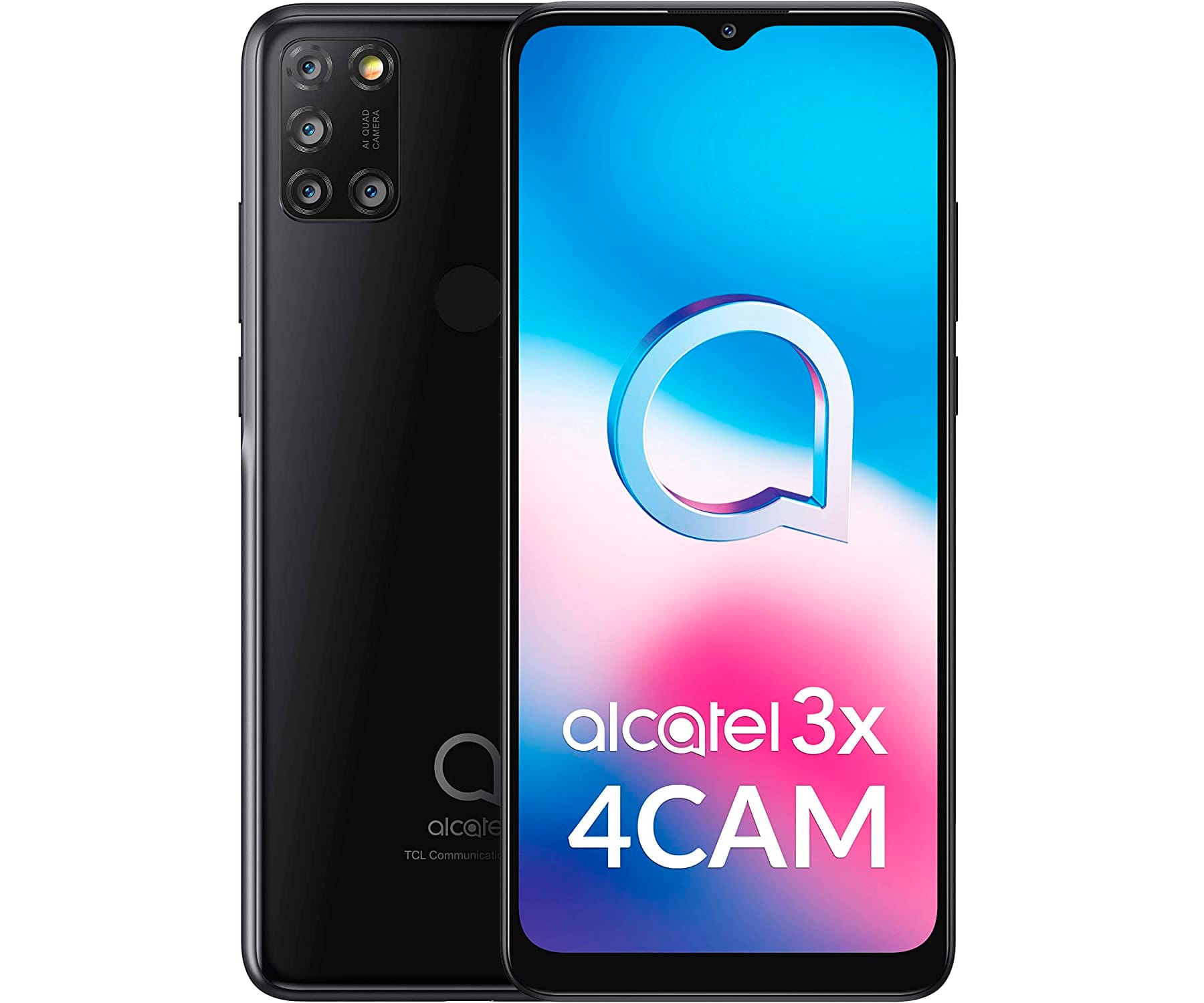 alcatel 3X 4CAM Negro / 6+128GB / 6.52