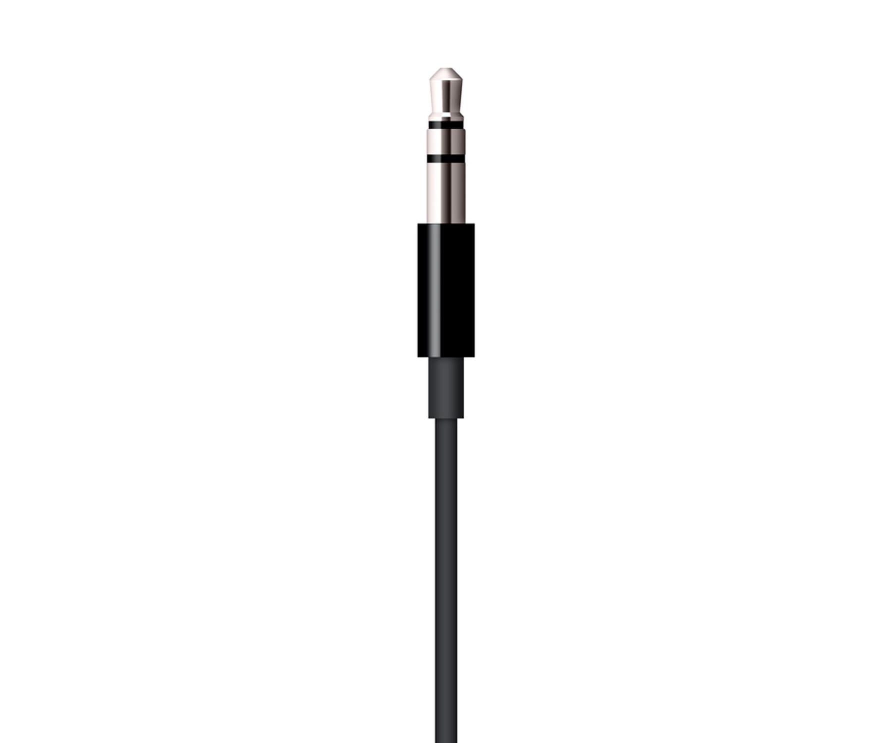 Apple MR2C2ZM/A Negro / Cable Lightning (M) a Jack 3.5 (M) 1,2m