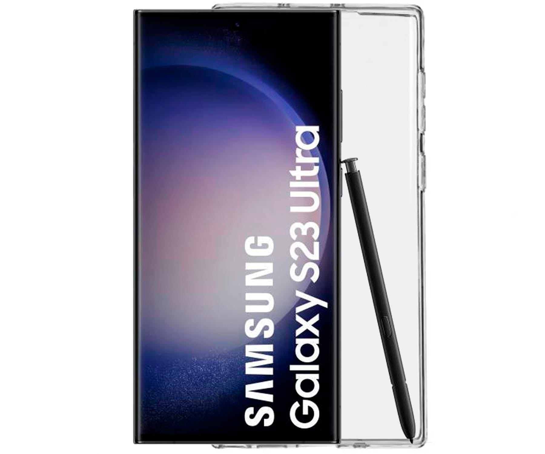 JC Funda trasera de silicona transparente / Samsung S23 Ultra