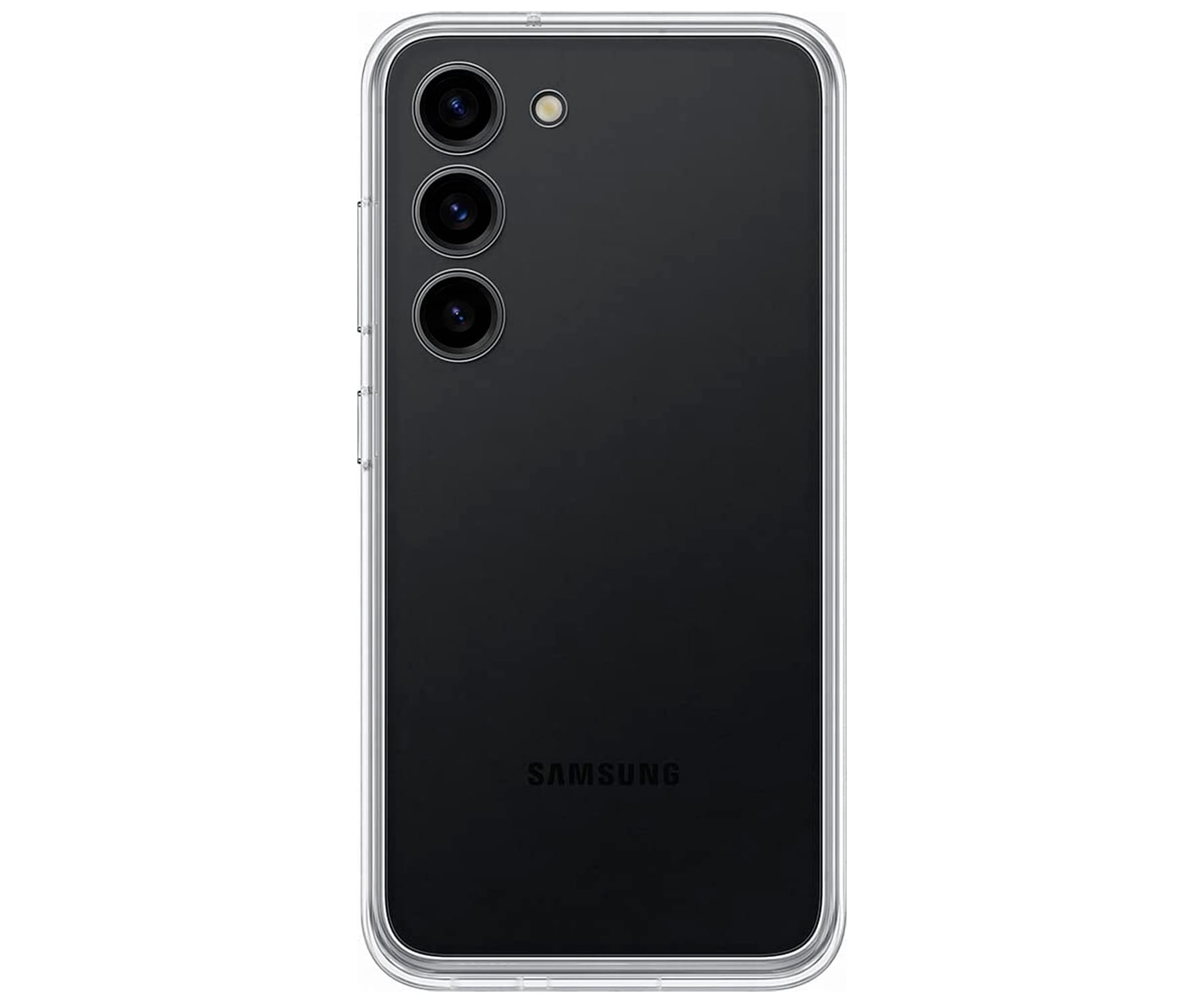 Samsung Frame Cover Transparent Black / Samsung S23