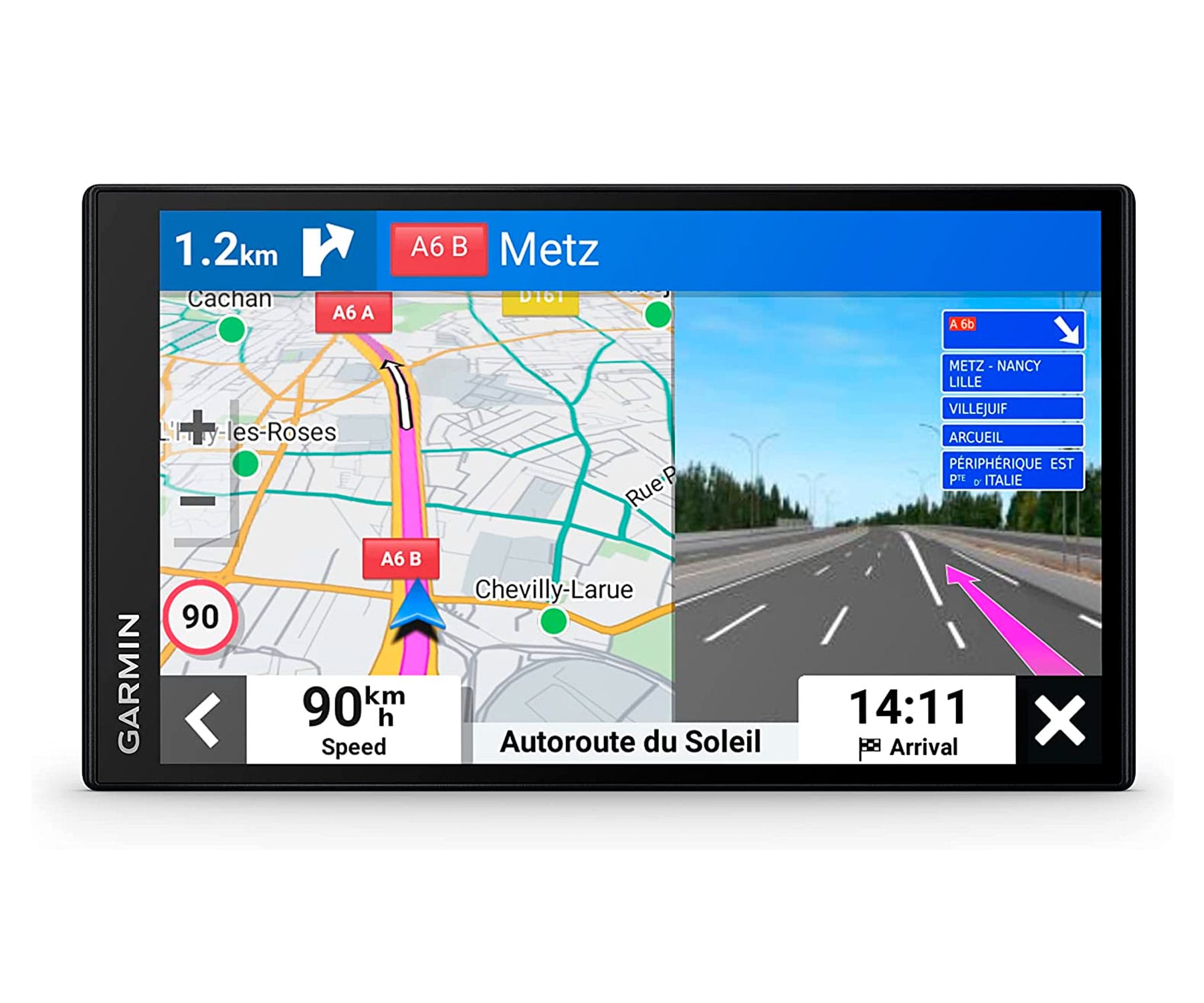 GARMIN Drivesmart 76 EU MT-S / Navegador GPS 7" con mapas de Europa occidental