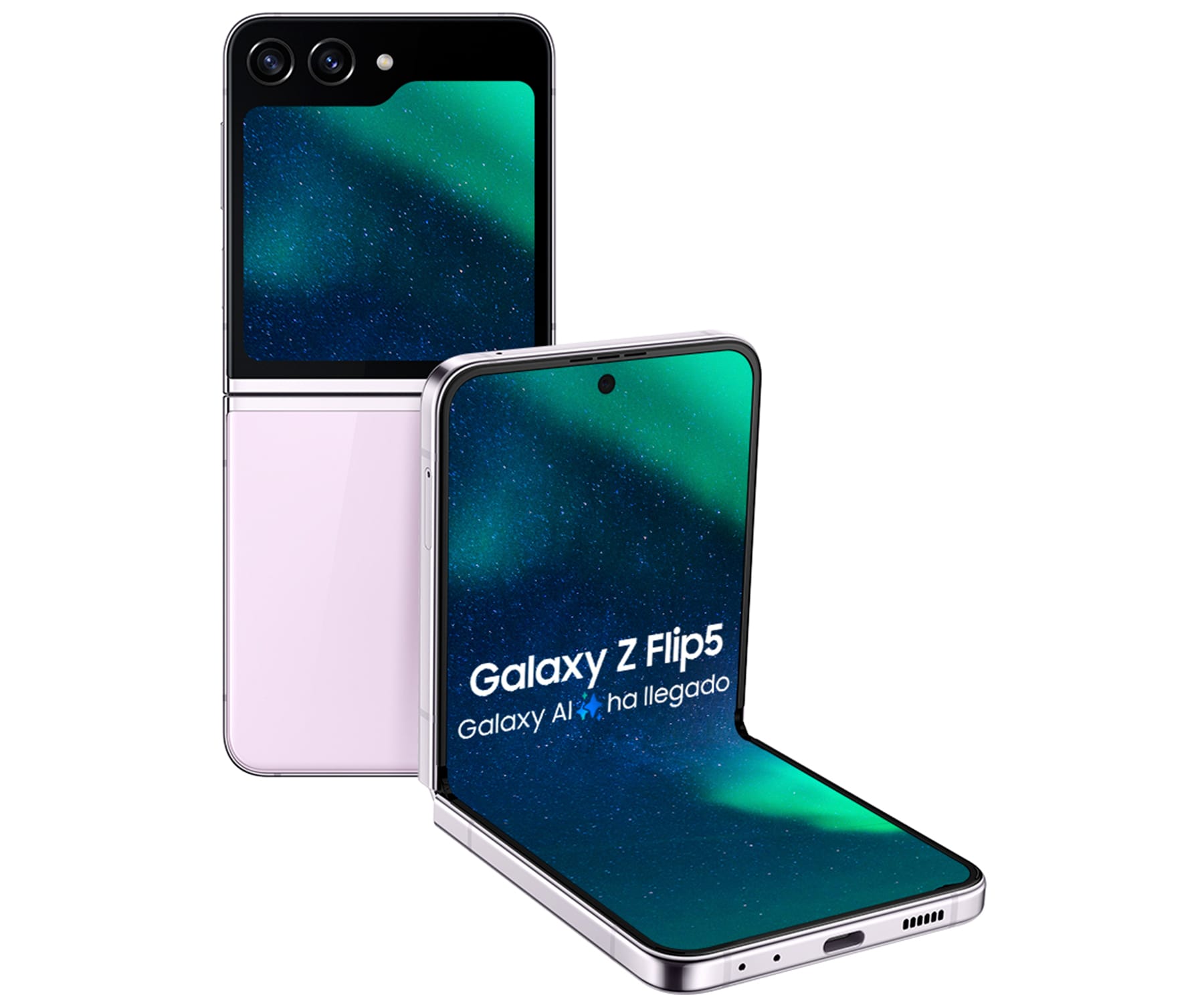 Samsung Z Flip5 5G Lavender / 8+512GB / 6.7'' AMOLED 120Hz Full HD+