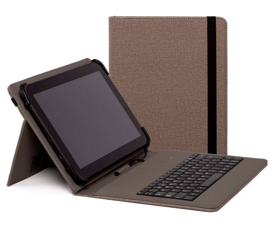 Nilox Folio Beige /  Funda teclado Tablet 10.5"