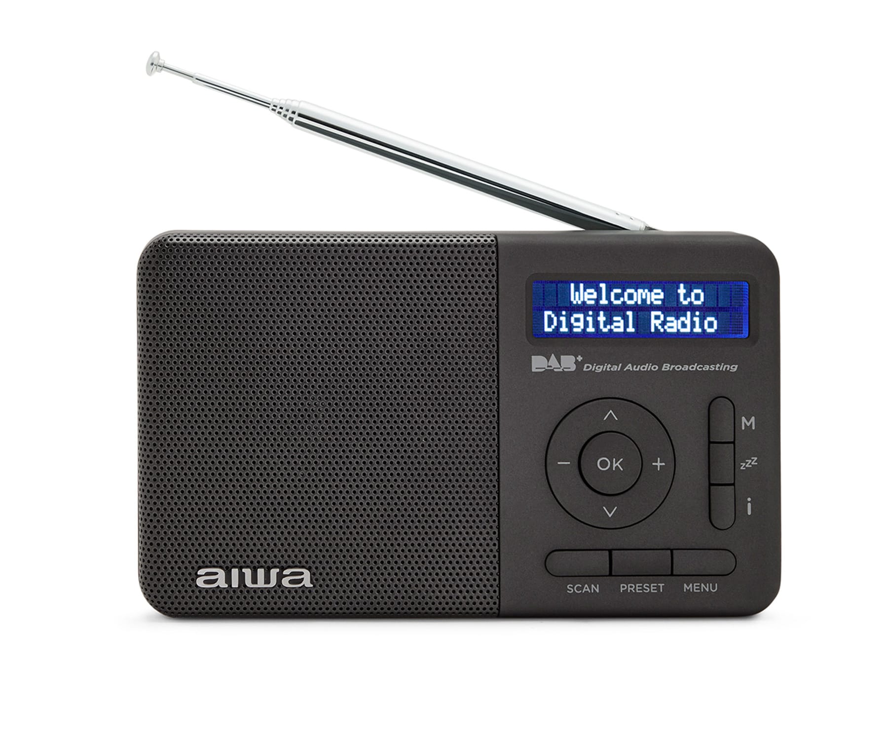 aiwa RD-40DAB/BK Black / Radio portátil digital DAB+/ FM -RDS