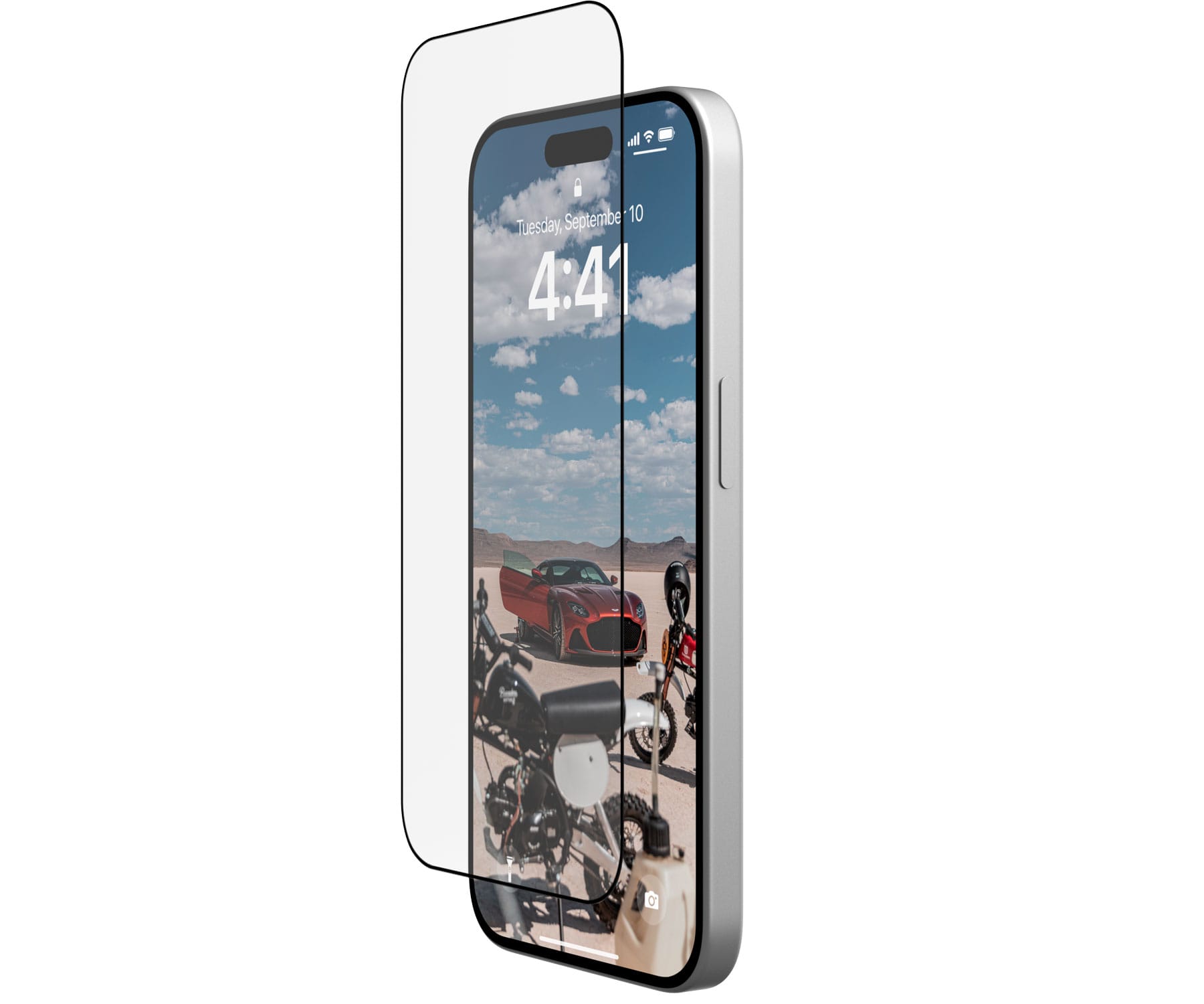 UAG Glass Shield+ / Apple iPhone 15 Pro Max