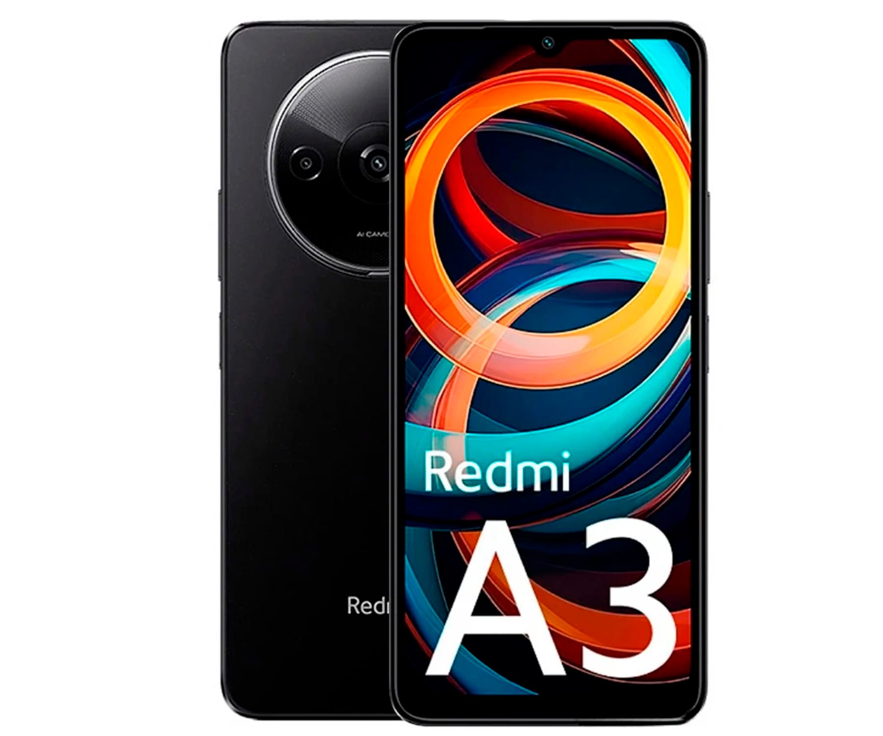 Xiaomi Redmi A3 Black / 4+128GB / 6.71" 90Hz HD+