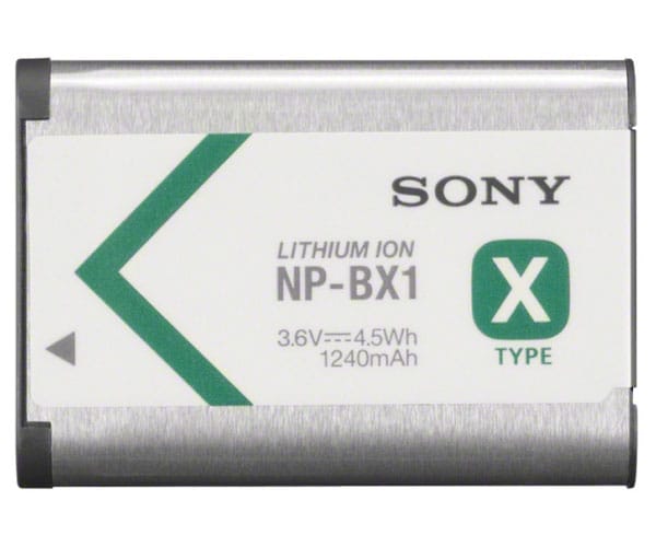 SONY NPBX1 / Batería recargable para Cyber-Shot 1240mAh