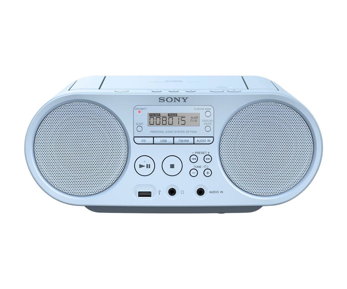 SONY ZS-PS50 Blue / Radio FM AM portátil