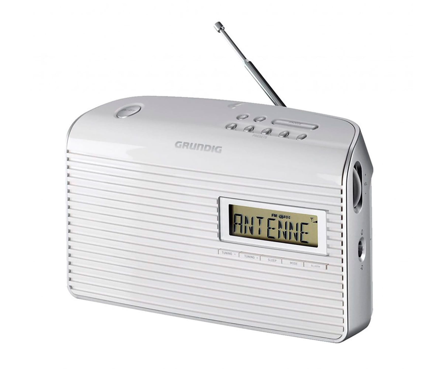 Grundig MUSIC 61 Blanco / Radio despertador portátil