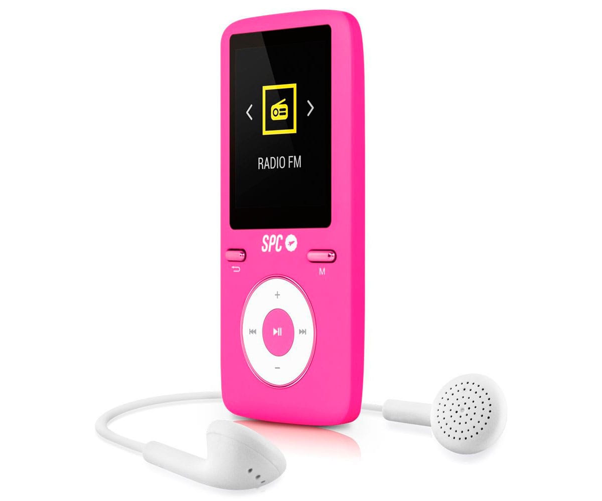 SPC PureSound Colour 2 Pink / Reproductor MP3 8GB