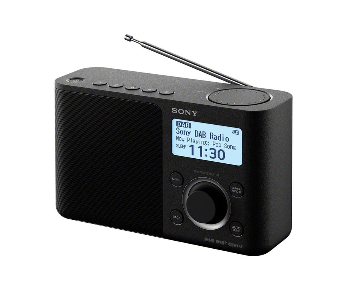Sony XDR-S61D Negro / Radio despertador portátil