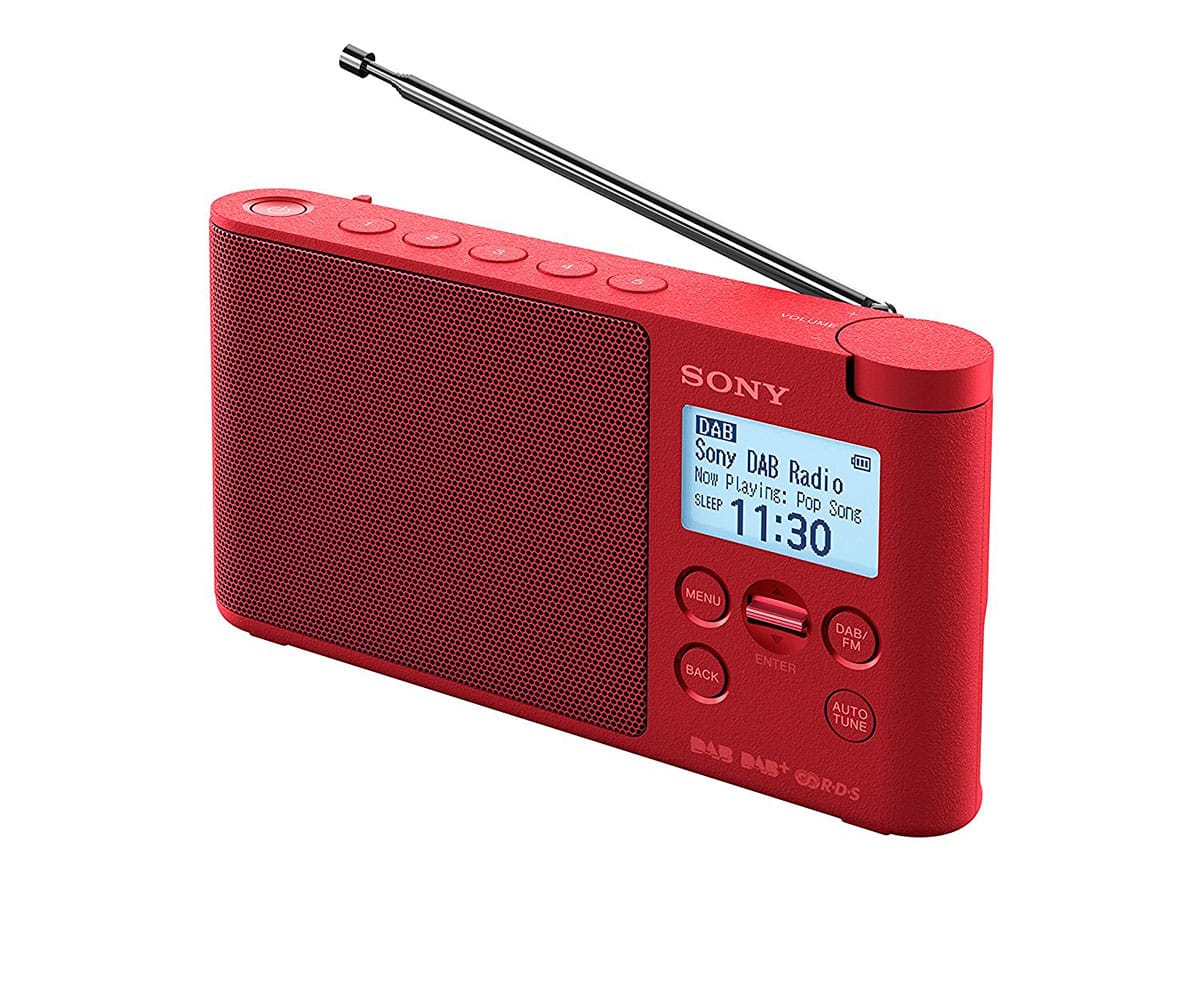 Sony XDR-S41D Rojo / Radio portátil