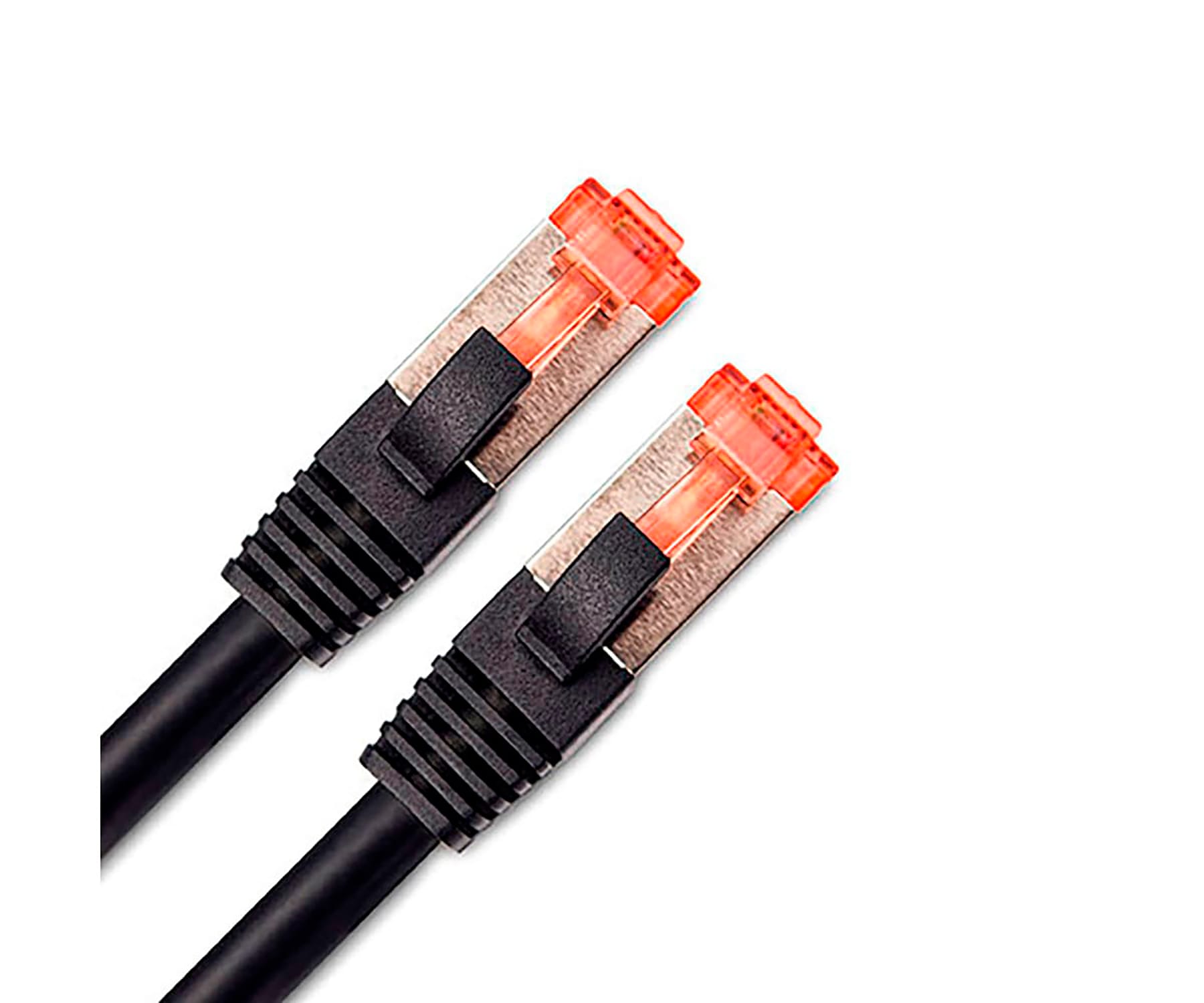 DCU 30801320 Negro / Cable Ethernet cat 6a (M) a Ethernet cat 6 (M) 1m