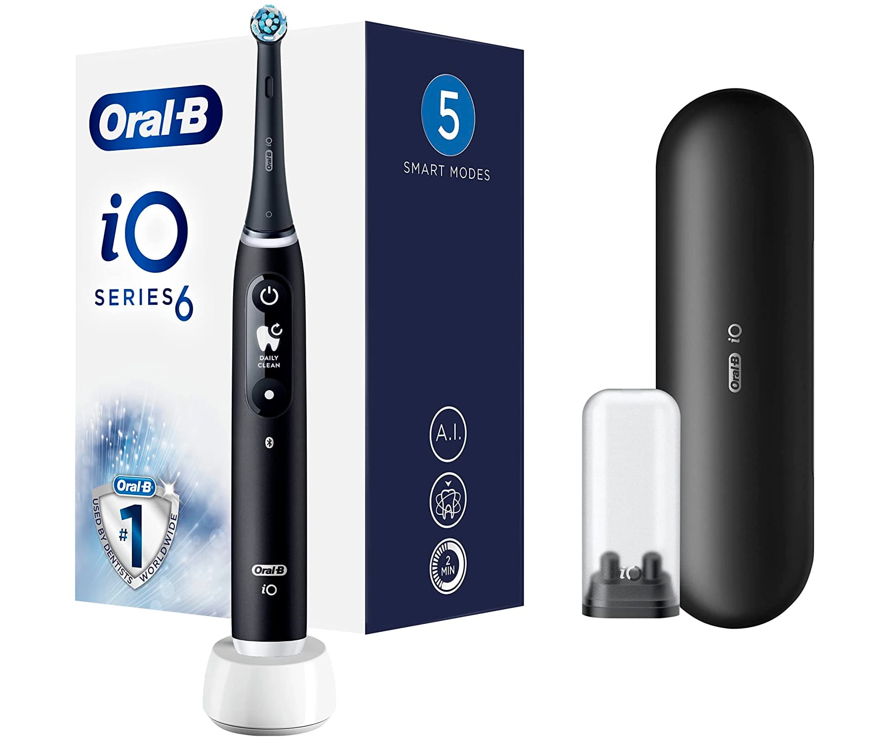 Oral-B iO Serie 6 Cepillo de dientes eléctrico negro