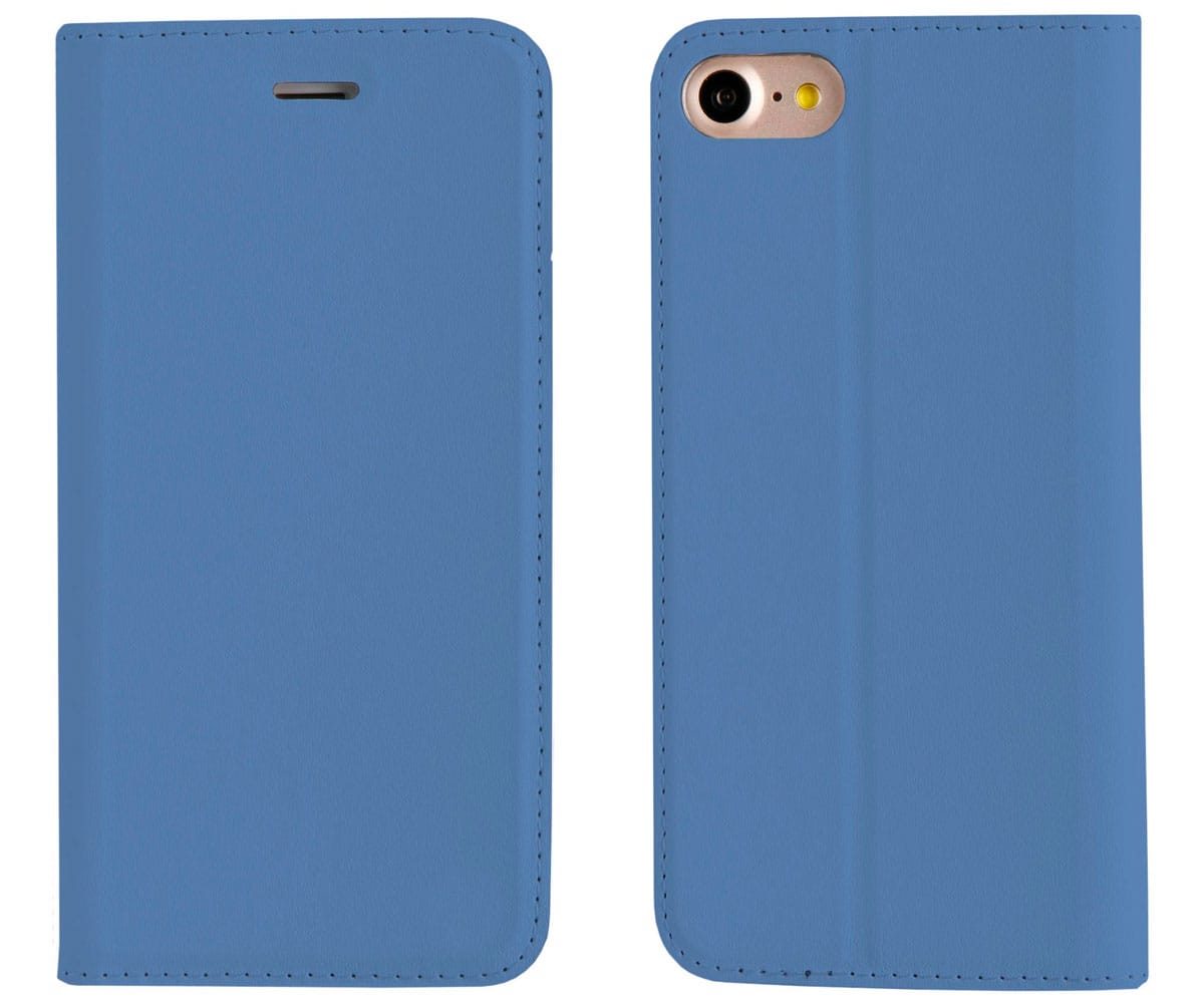 AKASHI Funda folio con stand Azul / Apple iPhone 7 - 8