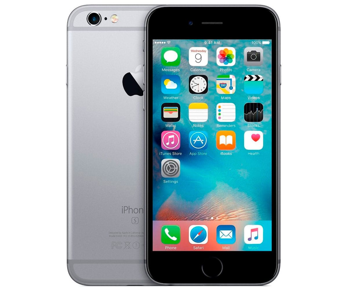 Apple iPhone 6S Space Grey / Reacondicionado / 2+32GB / 4.7" HD+