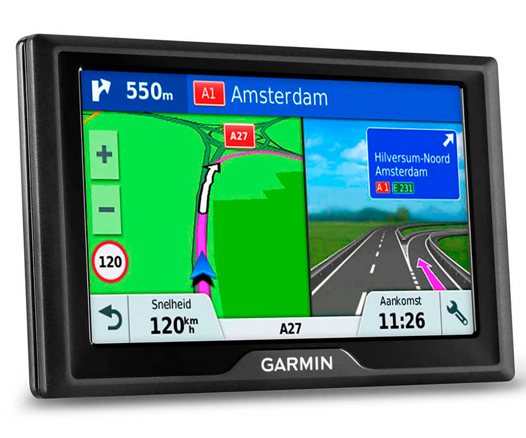 Bluetooth" de tráfico Garmin Nuvi GPS SAT NAV "libre de mapas de por vida 
