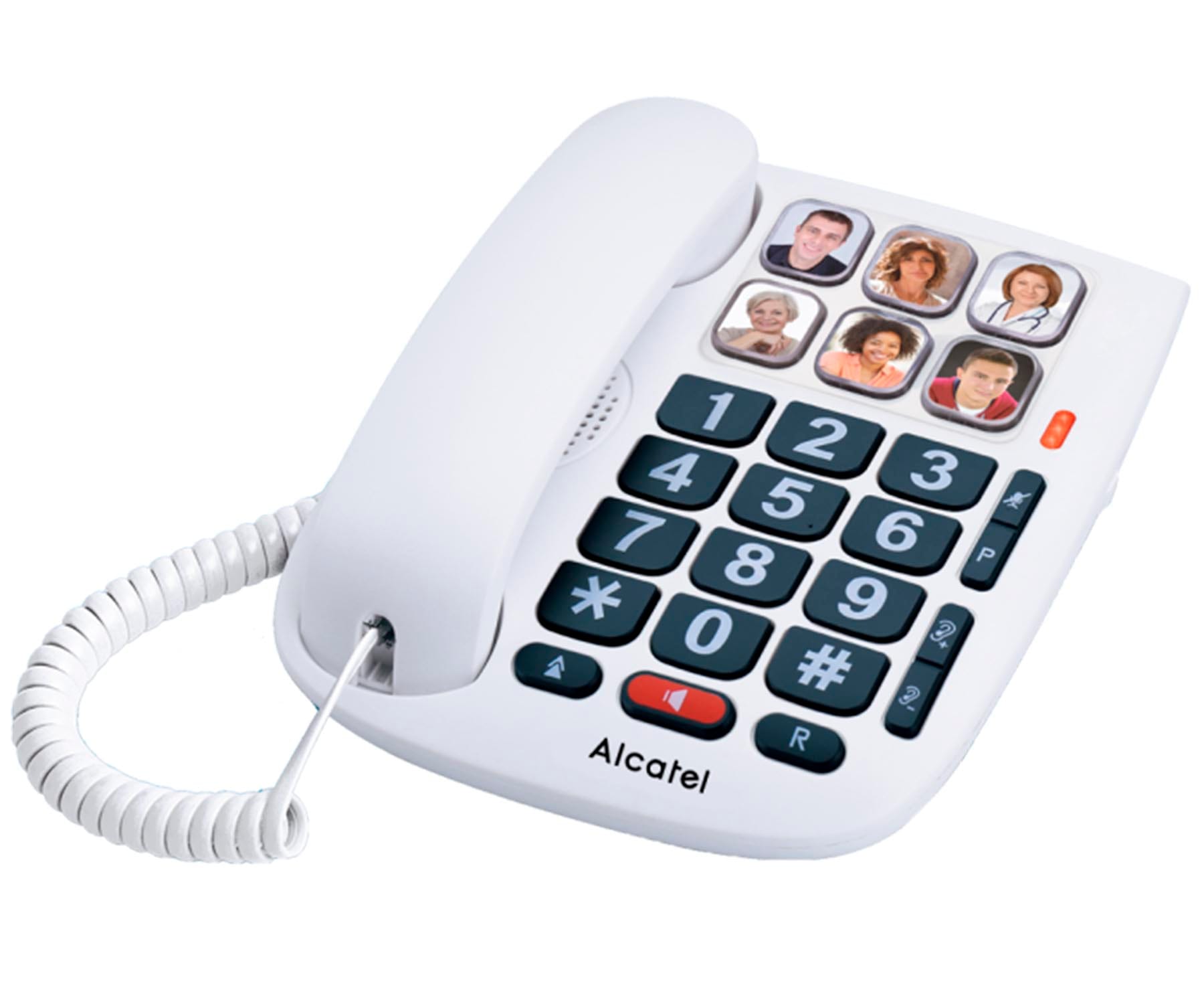 Alcatel TMAX10 Blanco / Teléfono fijo