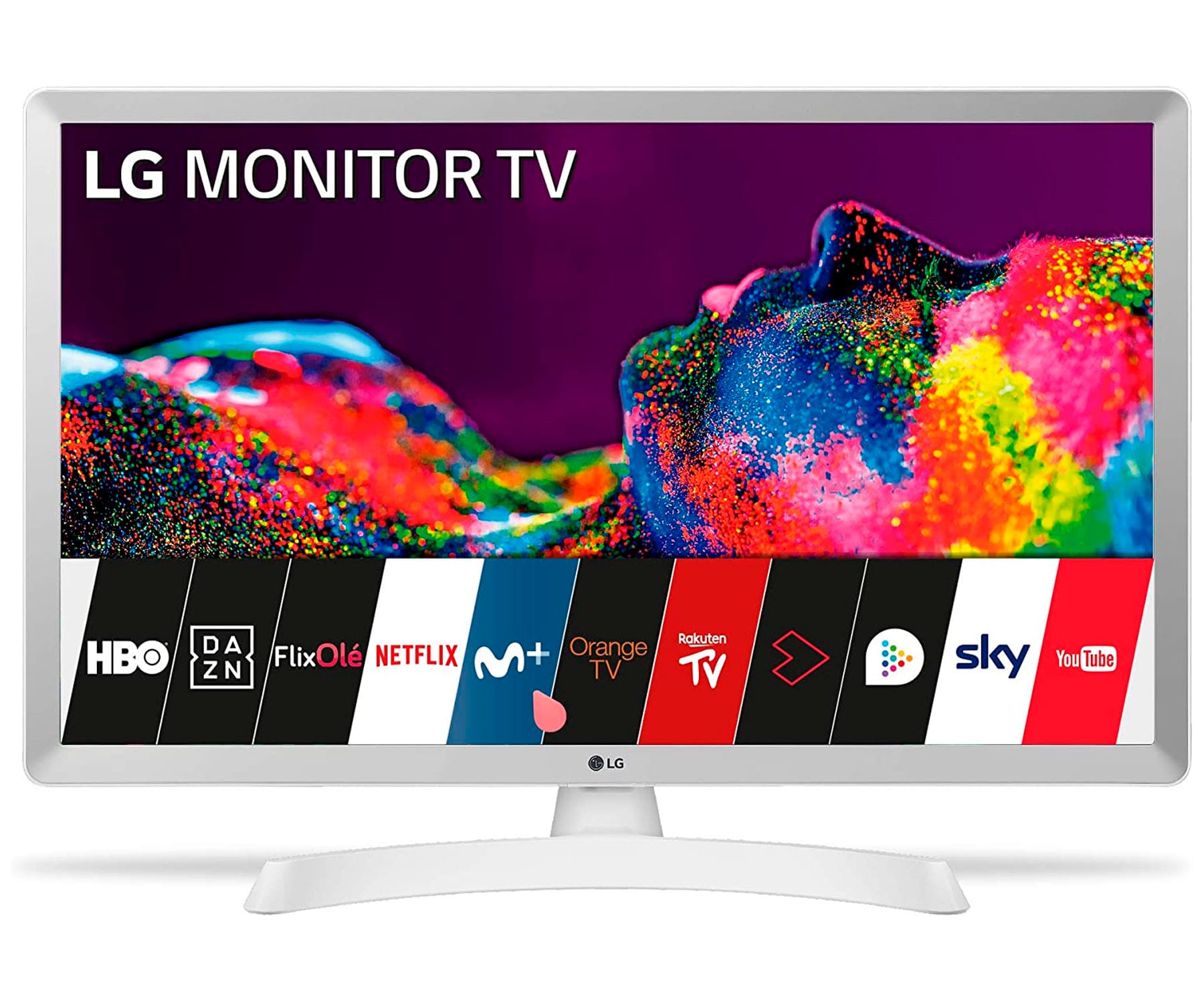 LG 28TN515S-WZ Silver / Televisor Smart TV 28" Direct LED HD