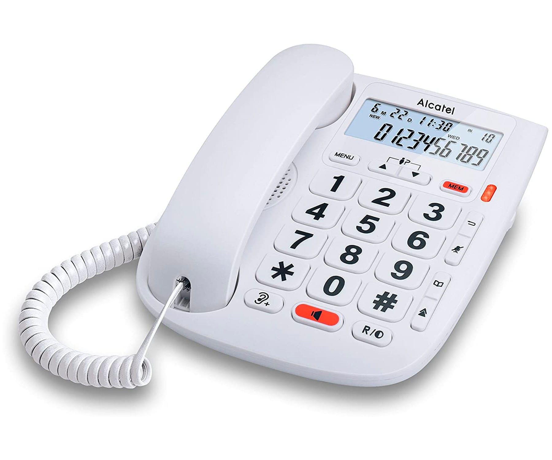 Alcatel TMAX20 Blanco / Teléfono fijo