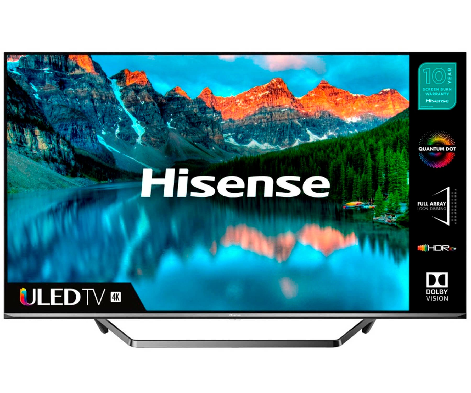 HISENSE H55U7QF TELEVISOR 55'' SMART TV ULED 4K UHD HDR 2500PCI CI+ HDMI USB BLUETOOTH WIFI LAN