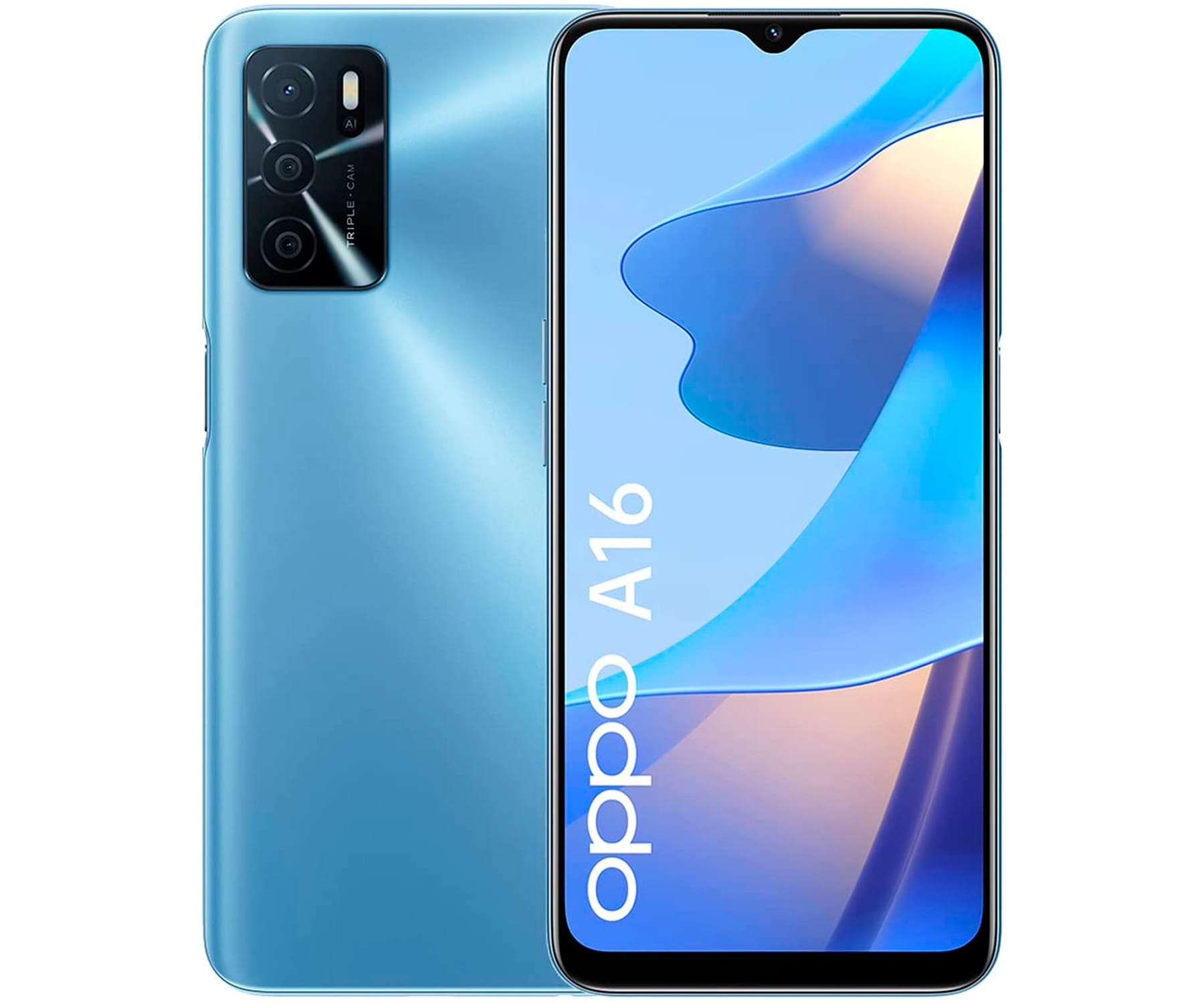 OPPO A16 Azul (Pearl blue) 4+64GB / 6.52" / Dual SIM
