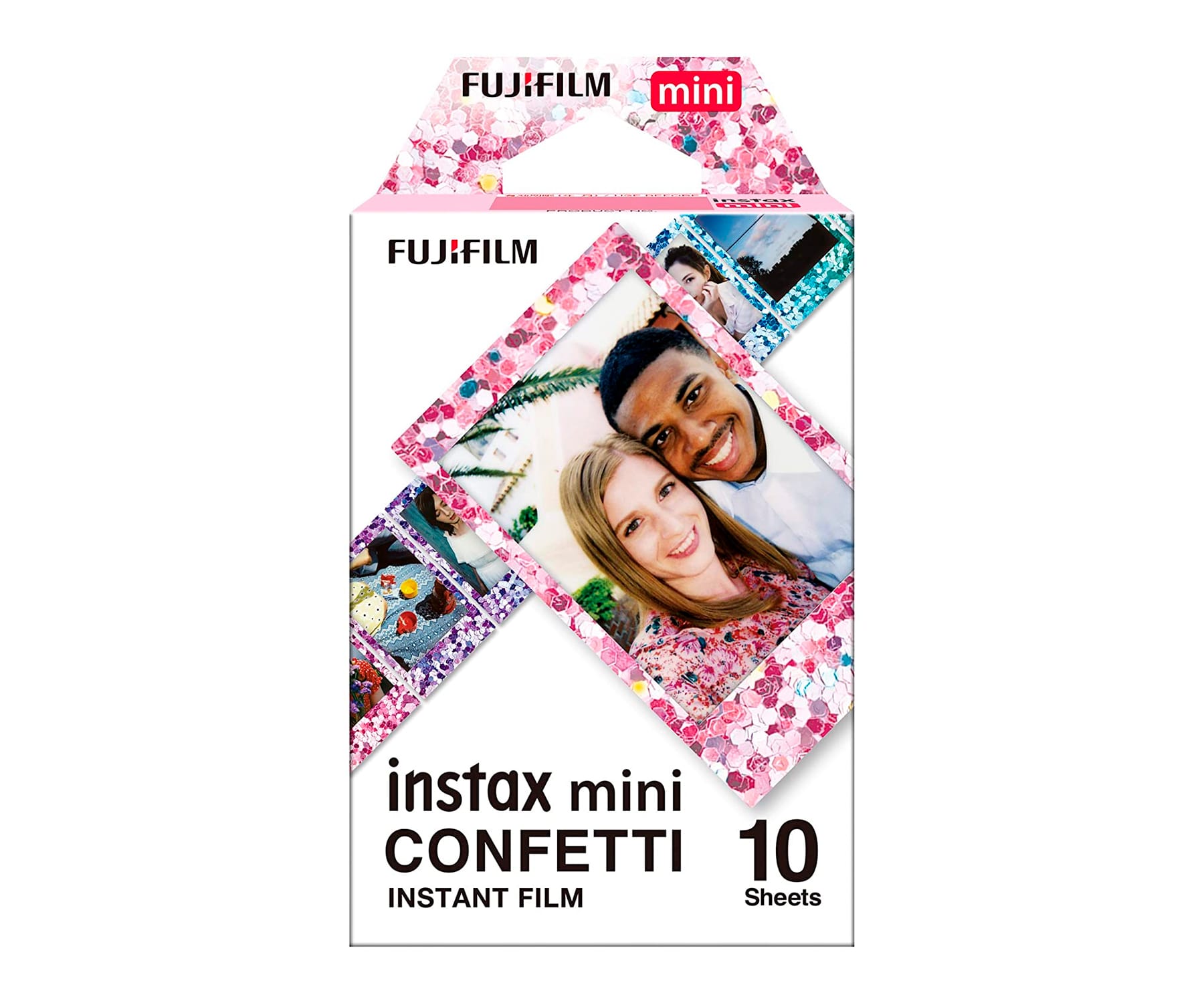 FUJIFILM instant film shot Confetti / Película fotográfica instantánea