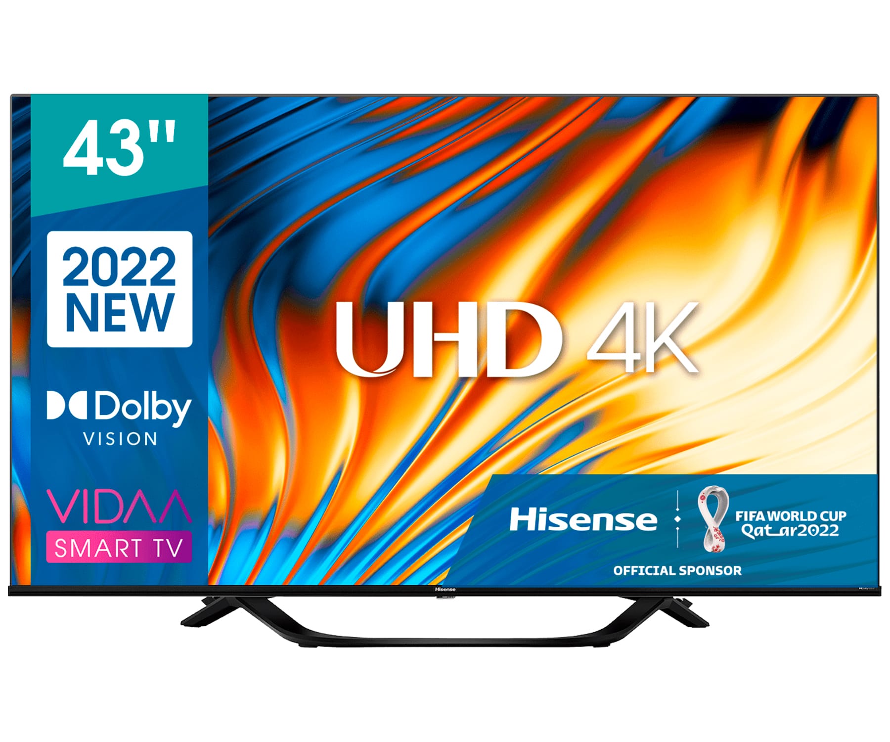 Hisense 43A63H Televisor Smart TV 43" Direct LED UHD 4K HDR
