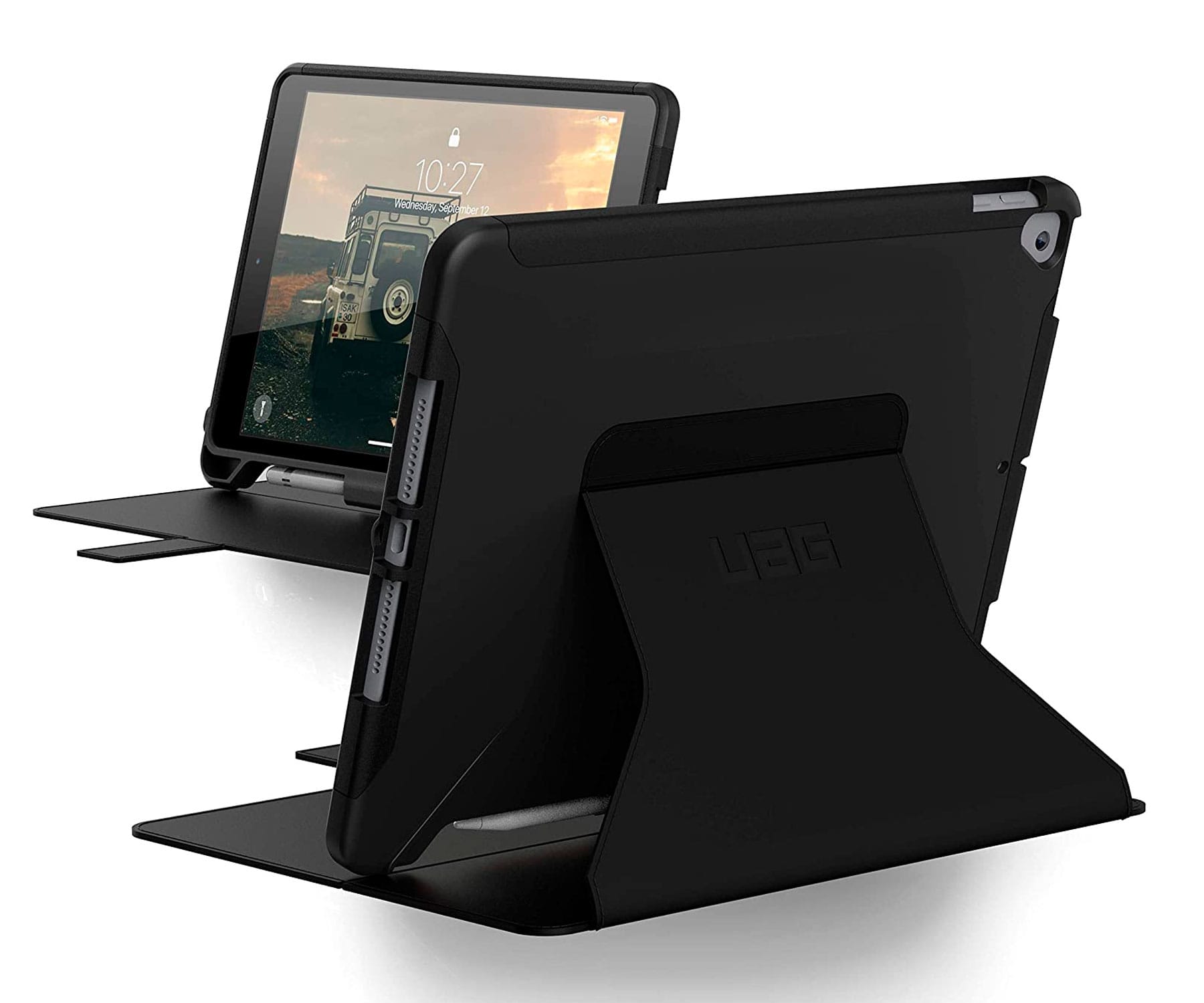 UAG Scout W Folio Negra / Carcasa Apple iPad de 10.2" (9a generación)