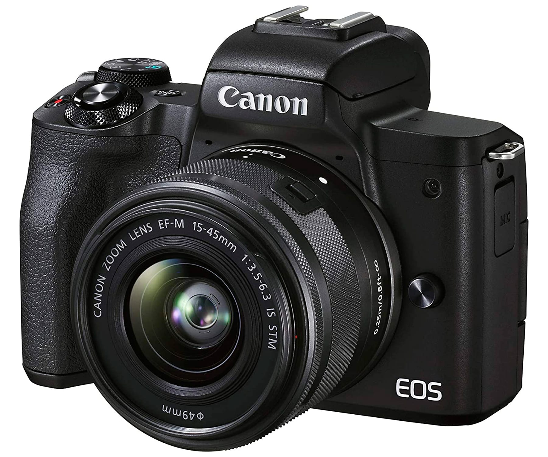 Canon  EOS M50 MARK II + Objetivo Zoom EF-M15-45mm f/3.5-6.3 IS STM / Cámara reflex digital