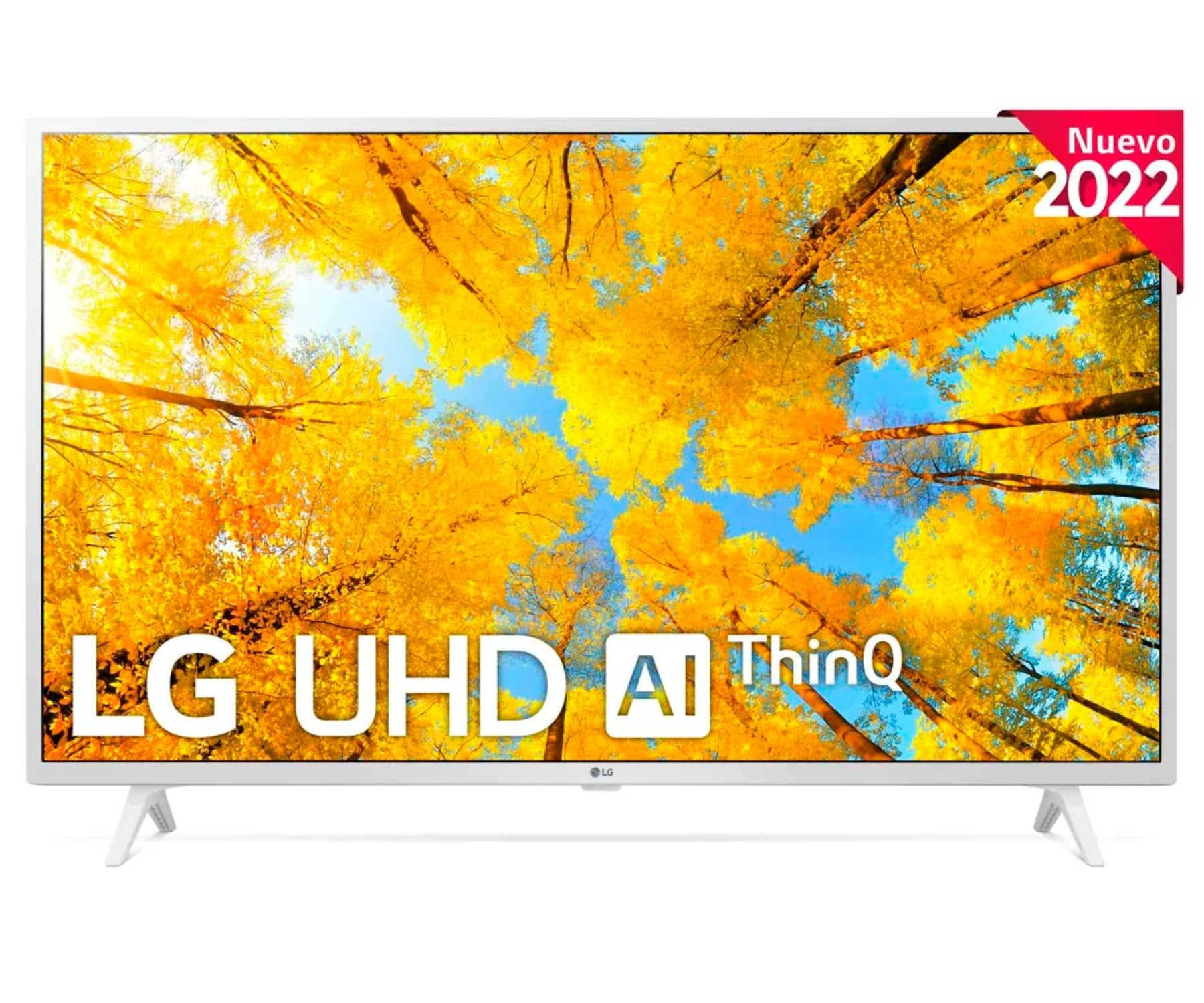 LG 43UQ76906LE Televisor Blanco Smart TV 43" Direct LED UHD 4K HDR