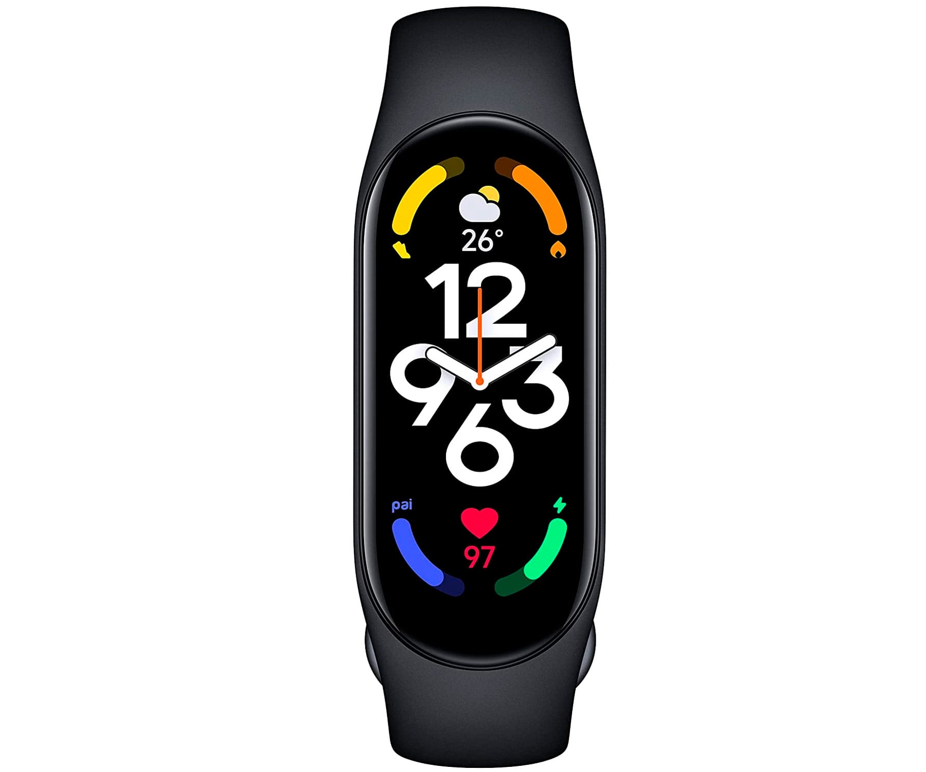 Xiaomi MI Smart Band 7 Negro / Pulsera de actividad / Pantalla AMOLED de 1,62" / 110 modos deportivos / Monitoreo frecuencia cardíaca, sueño, estrés,...