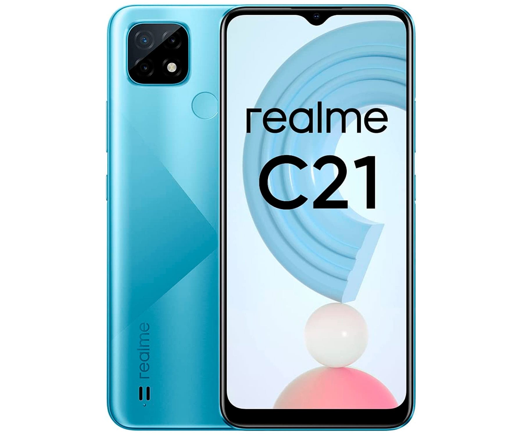 realme C21 Blue / 4+64GB / 6.5" HD