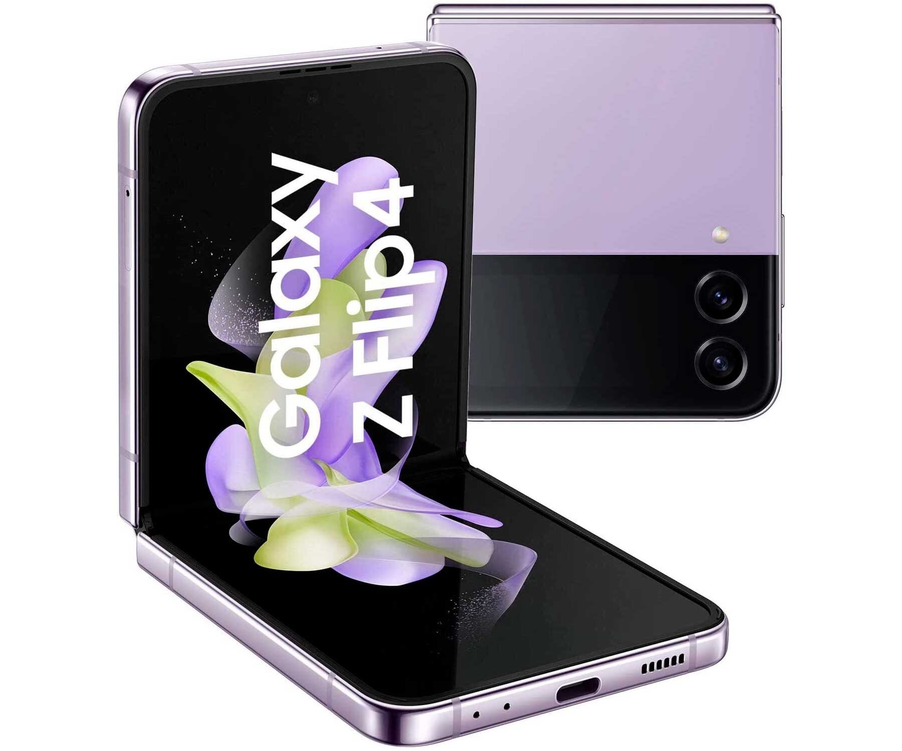 Samsung Galaxy Z Flip4 5G Light Violet / 8+256GB / 6.7'' AMOLED 120Hz Full HD+
