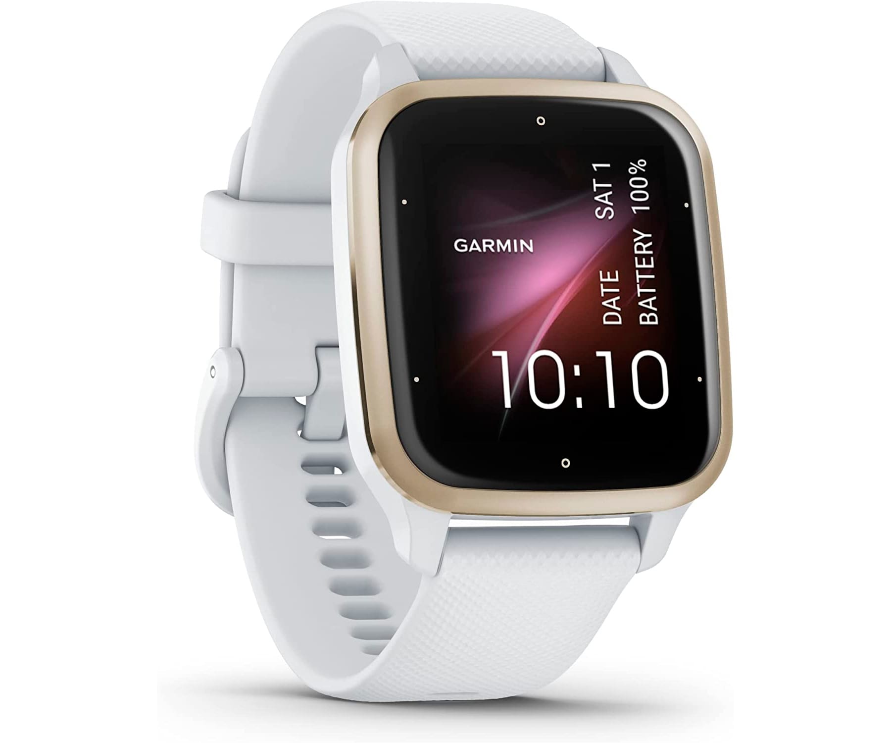 GARMIN Venu Sq 2 White Cream & Gold / Smartwatch 40mm