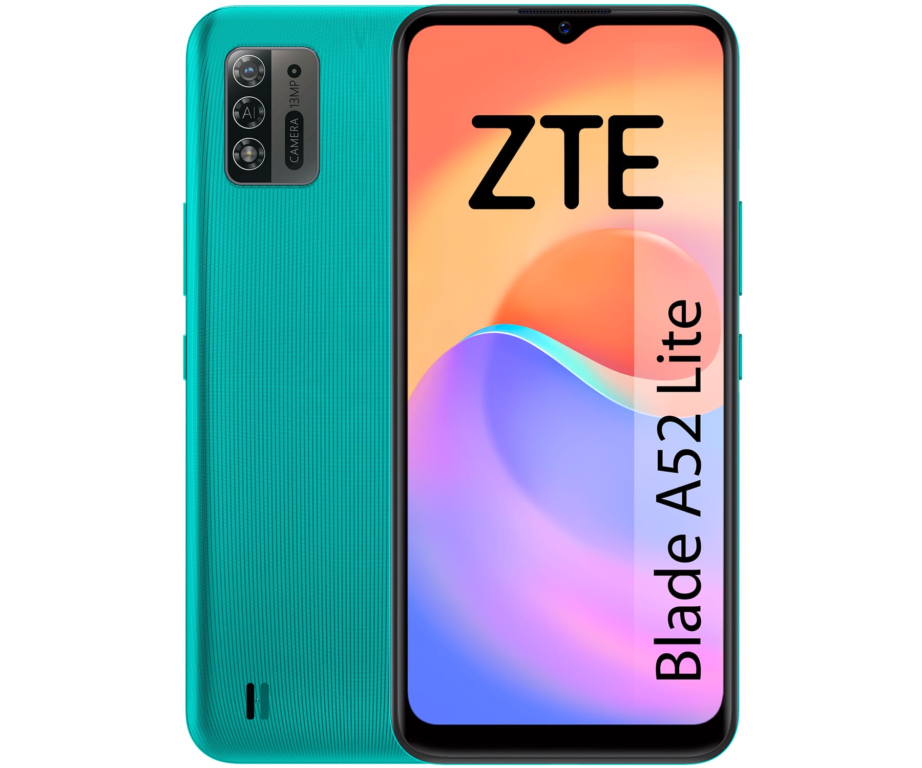 ZTE Blade A52 Lite Coral Green / 2+32GB / 6.52" HD+
