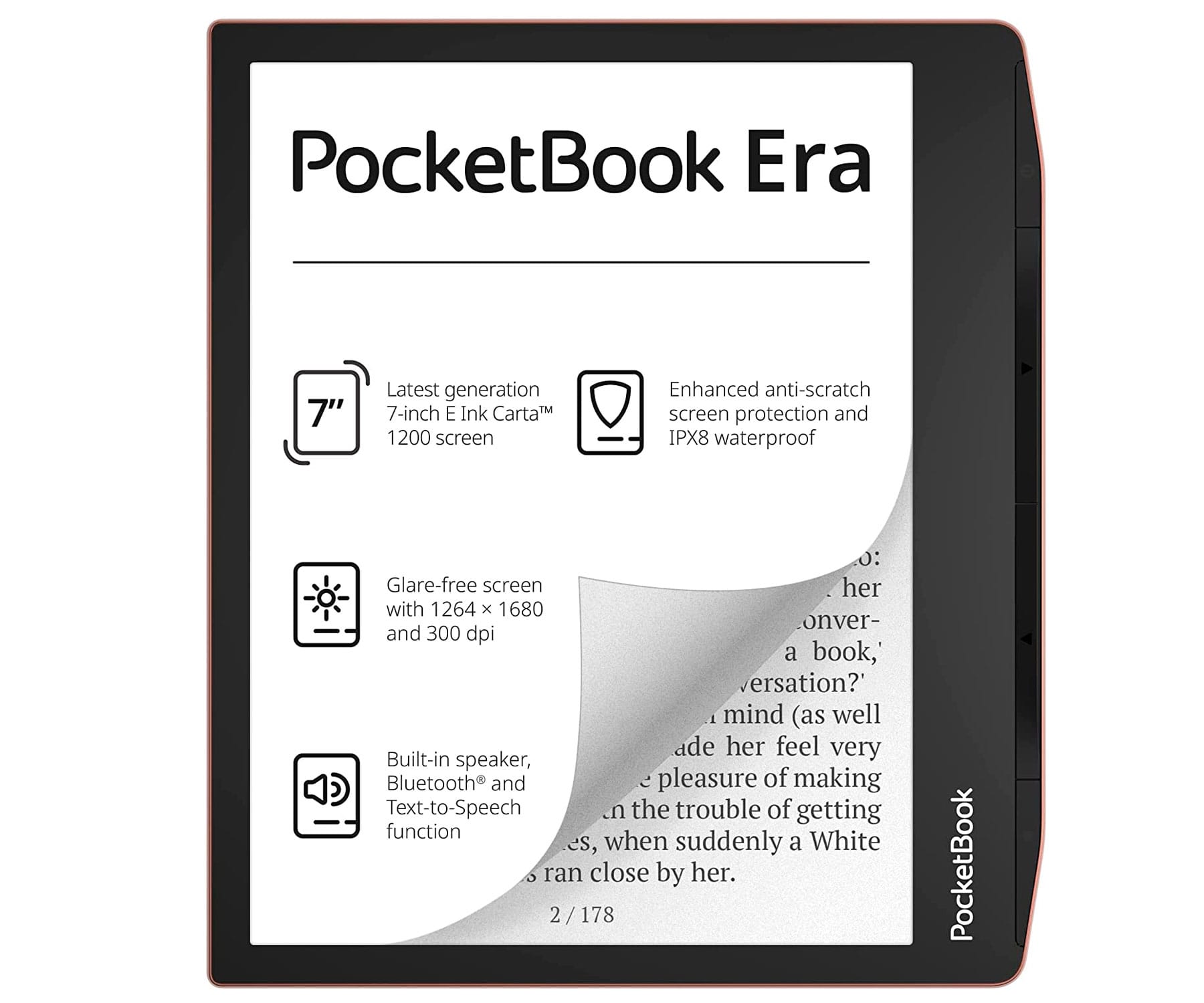 PocketBook Era Sunset Copper / Lector de libros electrónicos 7" 64GB