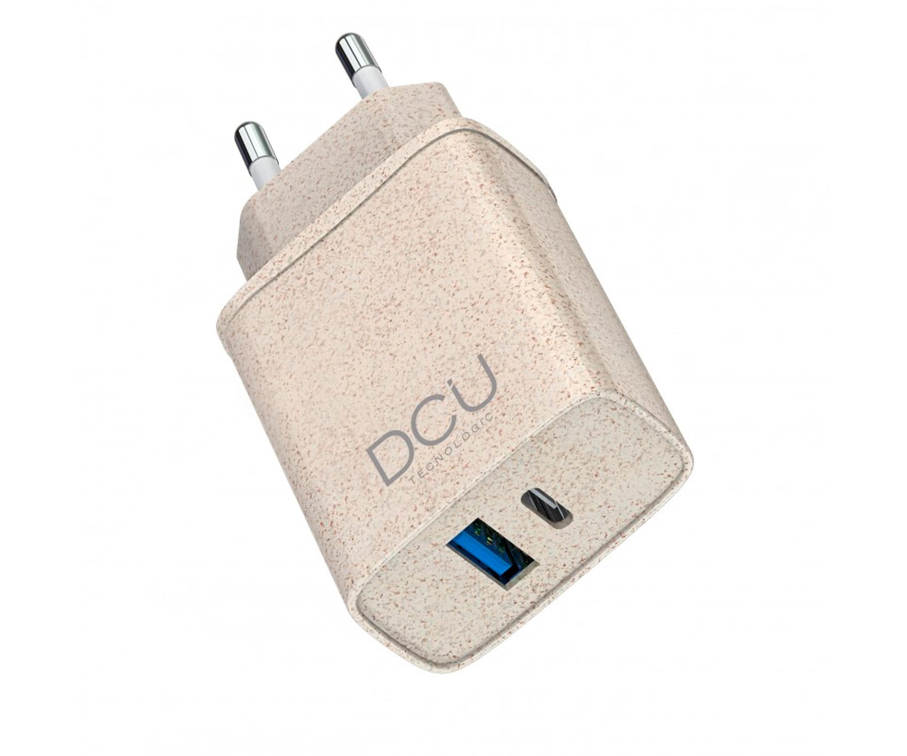 DCU 37300715 / Cargador de red eléctrica USB-C + USB-A 20W