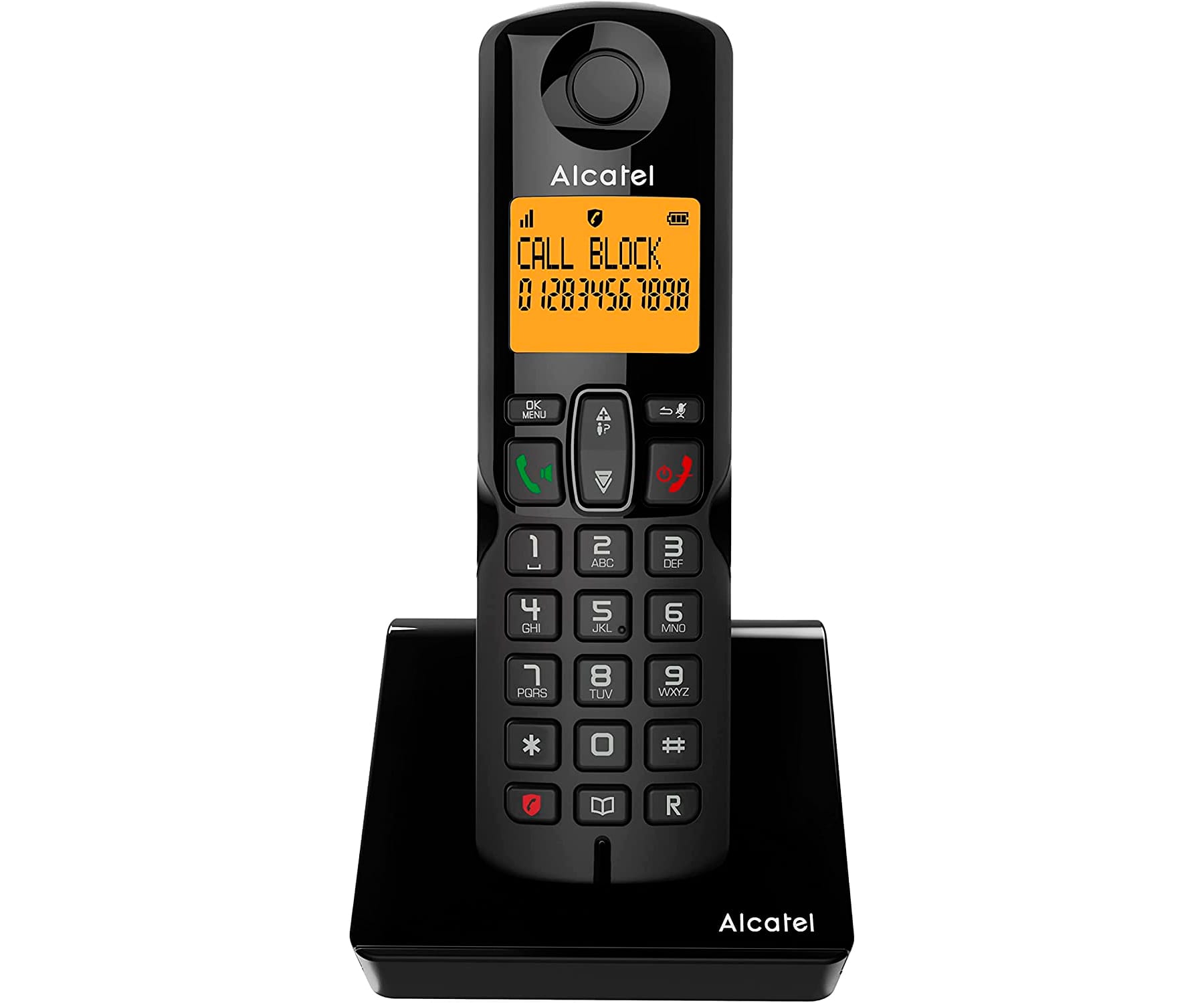 Alcatel S280 Black / Teléfono inalámbrico