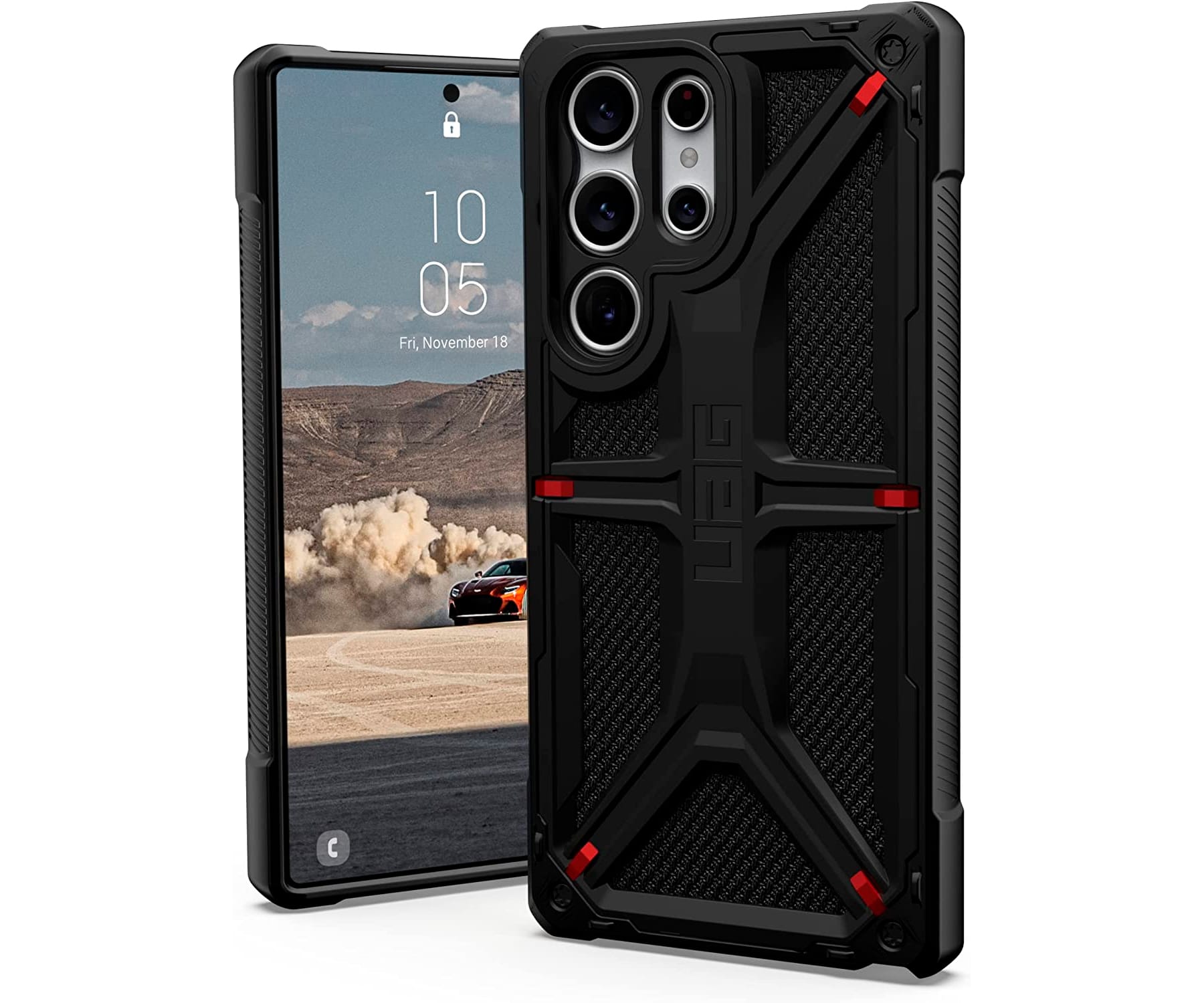 UAG Funda Monarch Kevlar Black / Samsung S23 Ultra