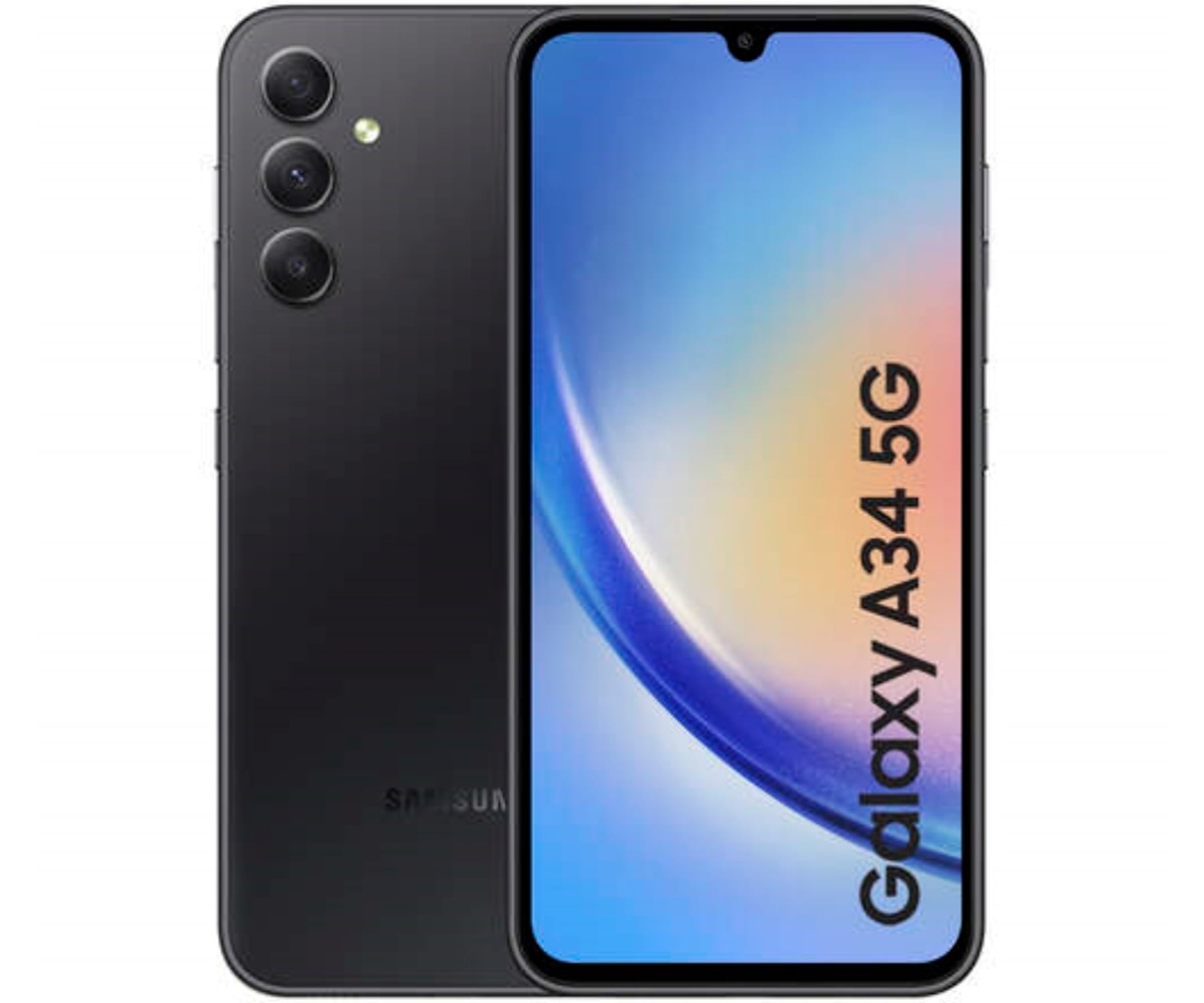 Samsung A34 5G Awesome Graphite / 6+128GB / 6.6" AMOLED 120Hz Full HD+