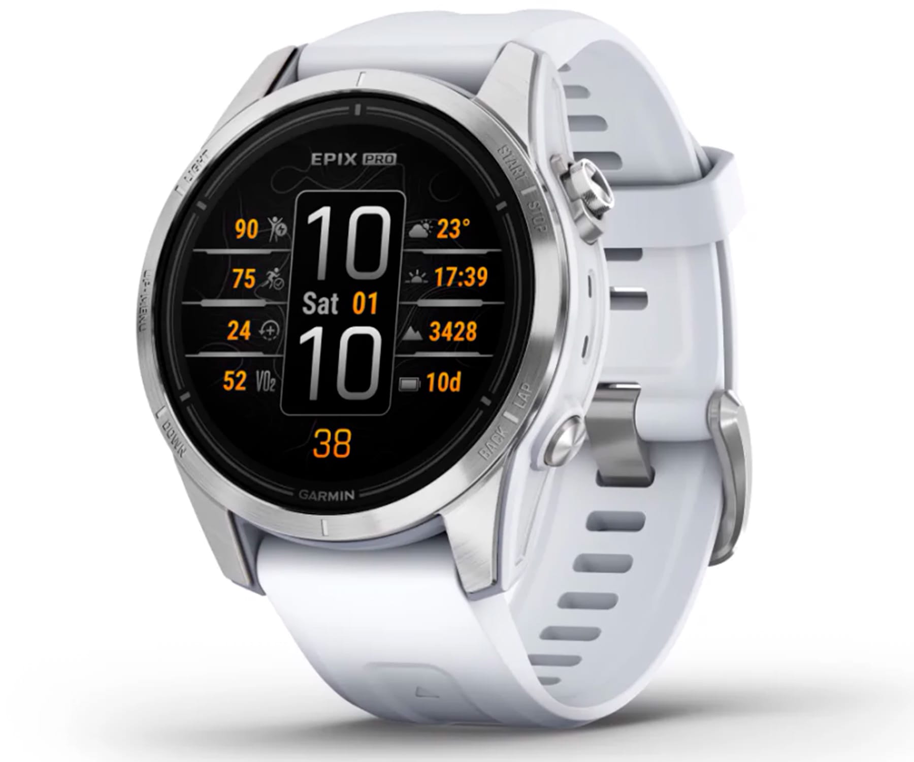 GARMIN epix Pro (Gen 2) Ed. Standard White / Smartwatch 42mm