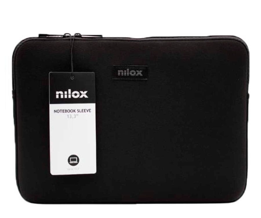 NILOX Sleeve Black / Funda para portátil de 13.3