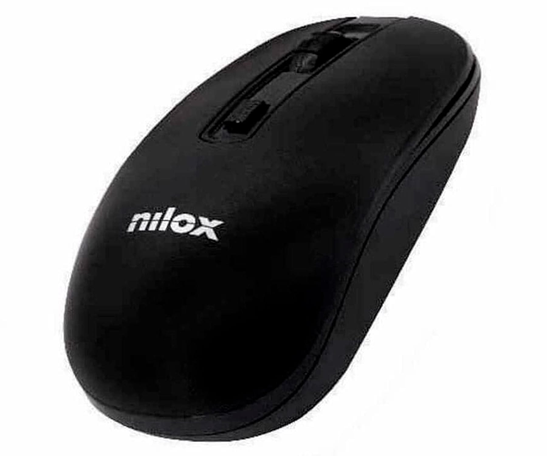 NILOX NXMOWI1001 Black / Ratón inalámbrico